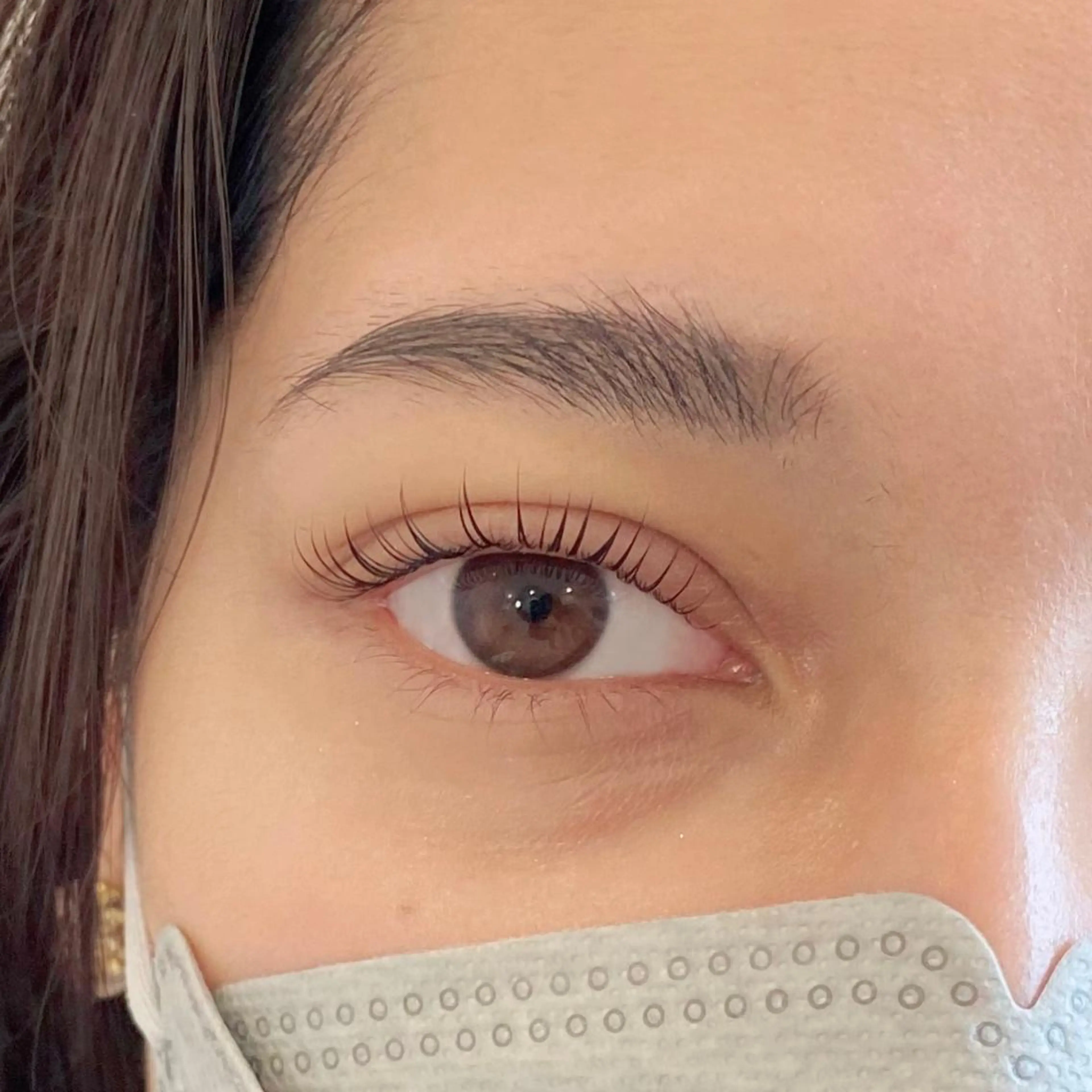 マツエク・マツパ 一重×まつ毛パーマ ジャパンアイリストカレッジ天王寺校所属・岩野 夢加のマツエク・マツパデザイン