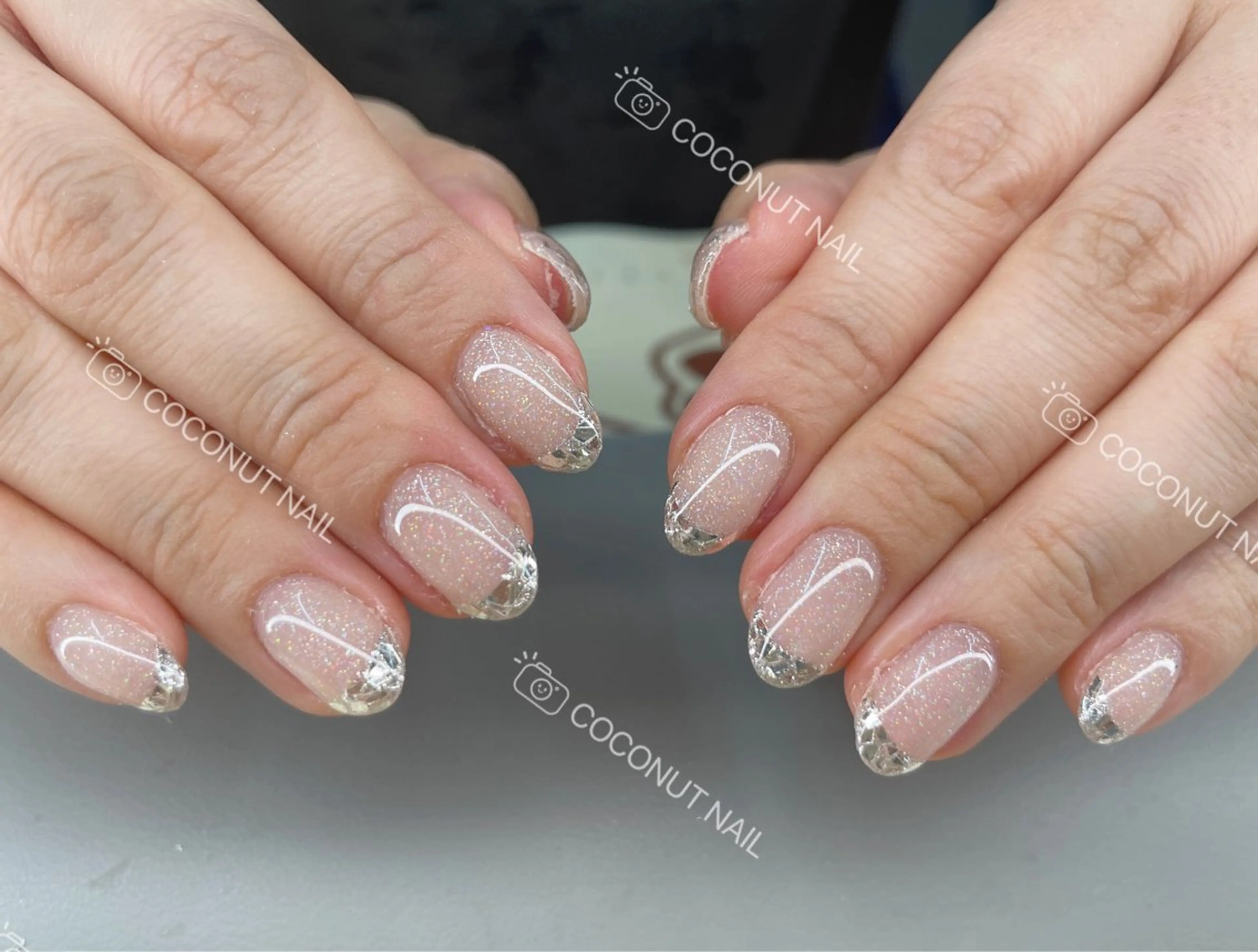 ネイル ハンドネイル 神田 ココナッツのネイルデザイン