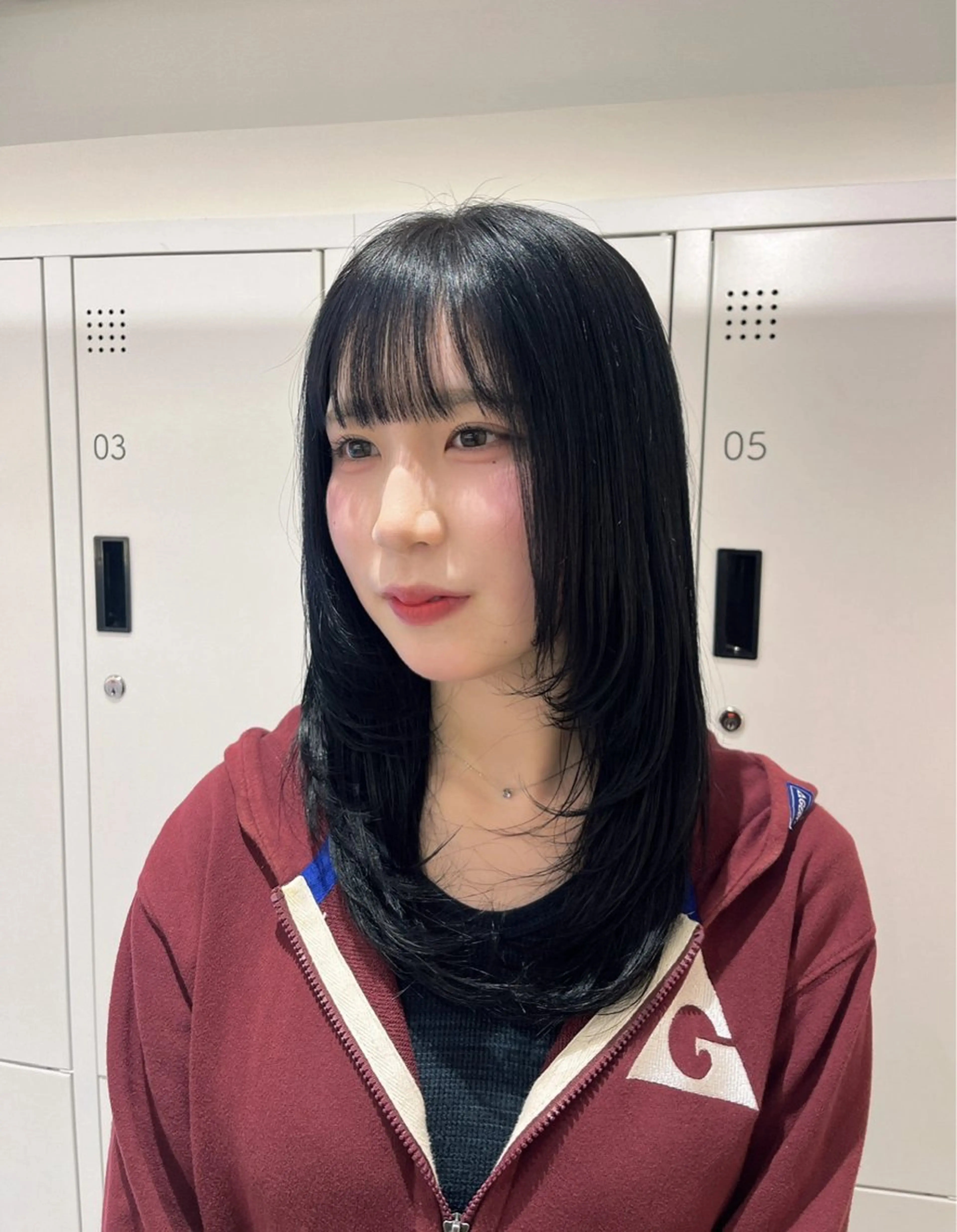 ロング カラー みう/仙台/暖色/ 艶髪/顔周りカット/のヘアスタイル