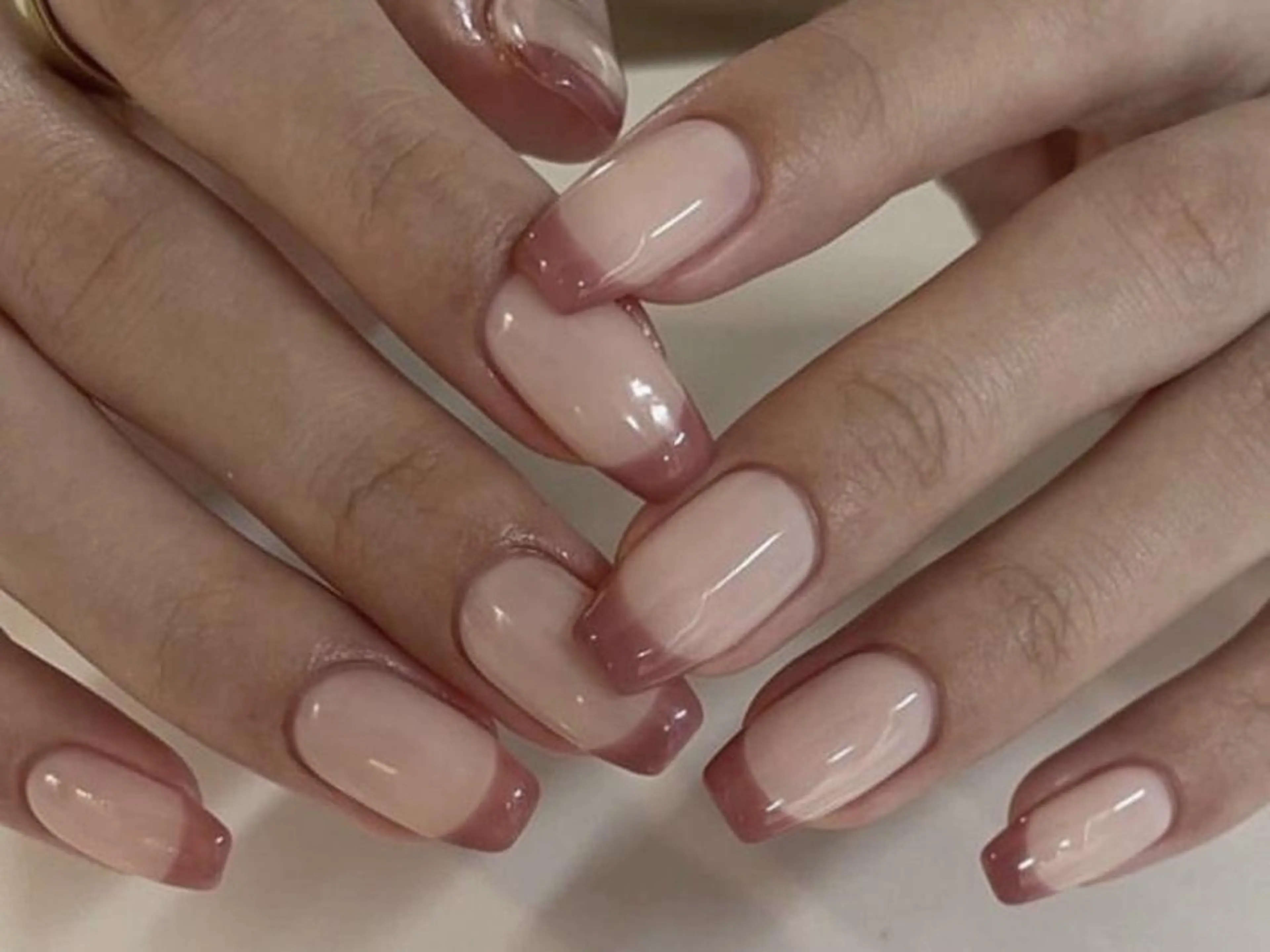 ネイル ハンドネイル 🦋y y Nail 🤍のネイルデザイン