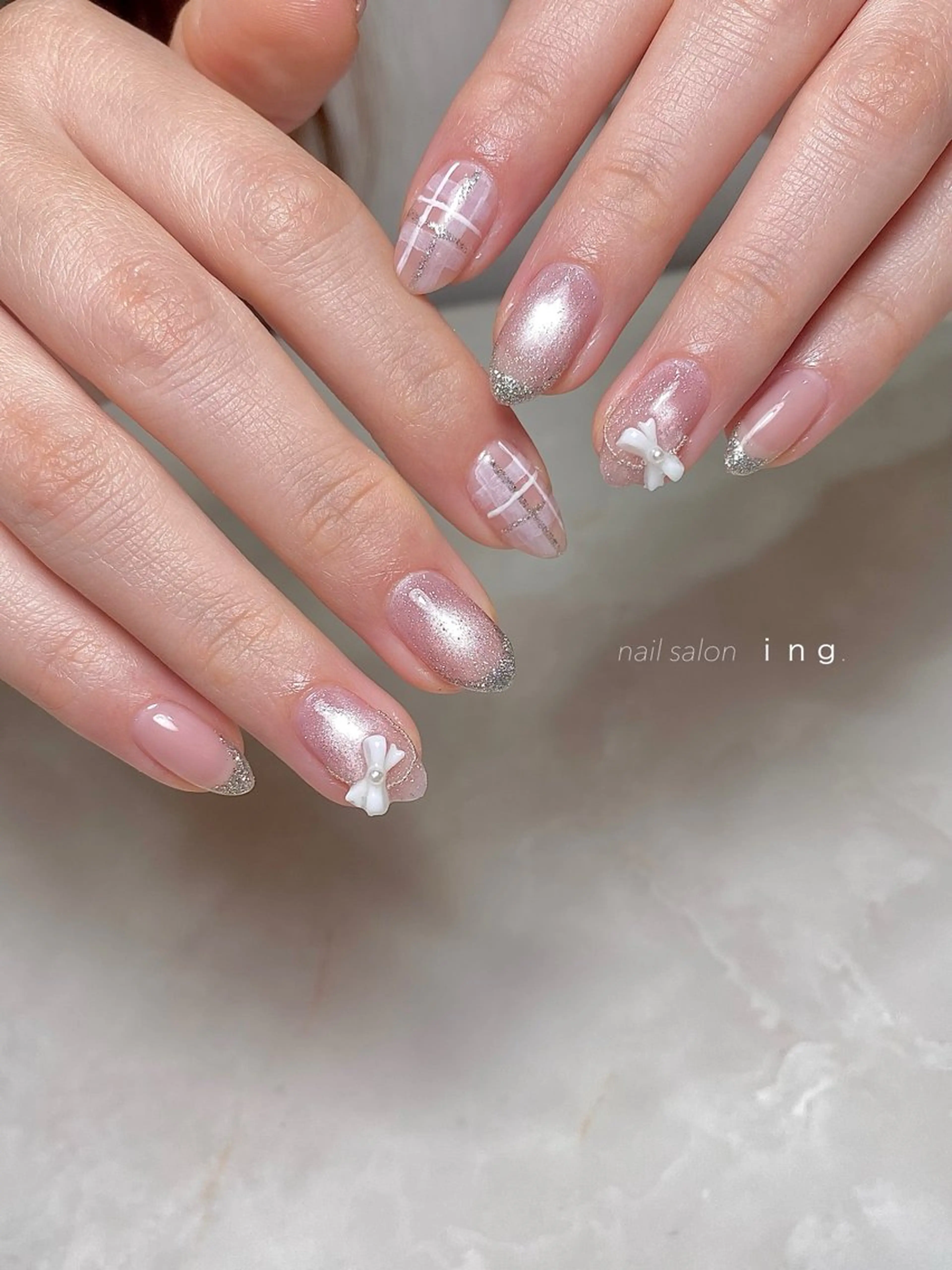 ネイル シンプルネイル ｉｎｇ .のネイルデザイン