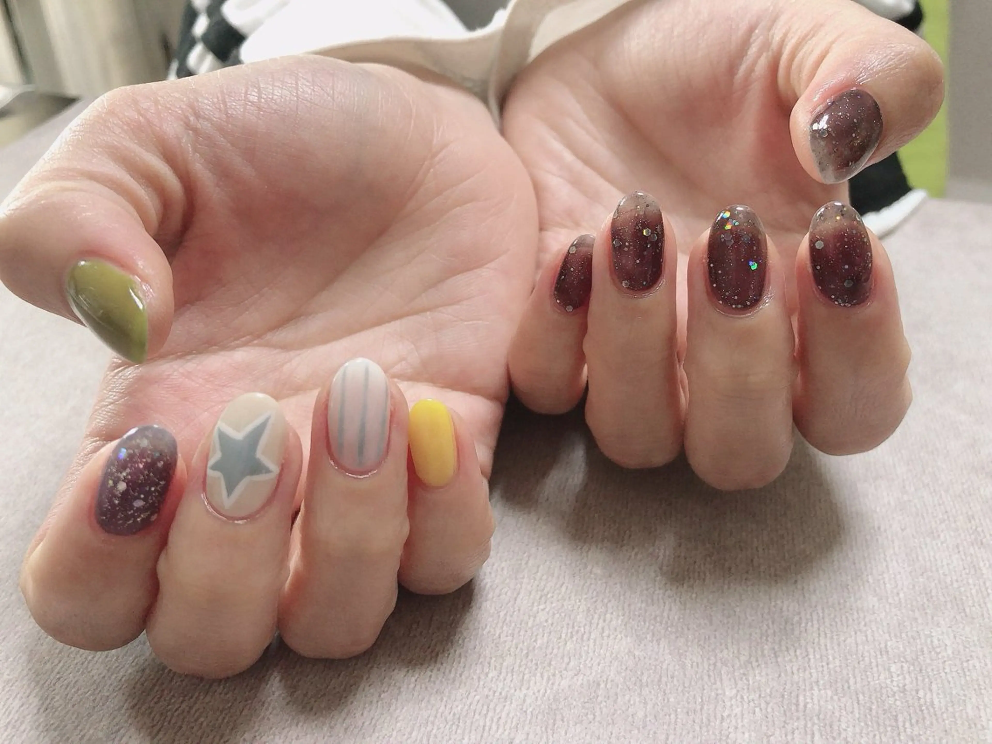 ネイル アートネイル ハンドネイル mano nella mano所属・mano nella manoのネイルデザイン