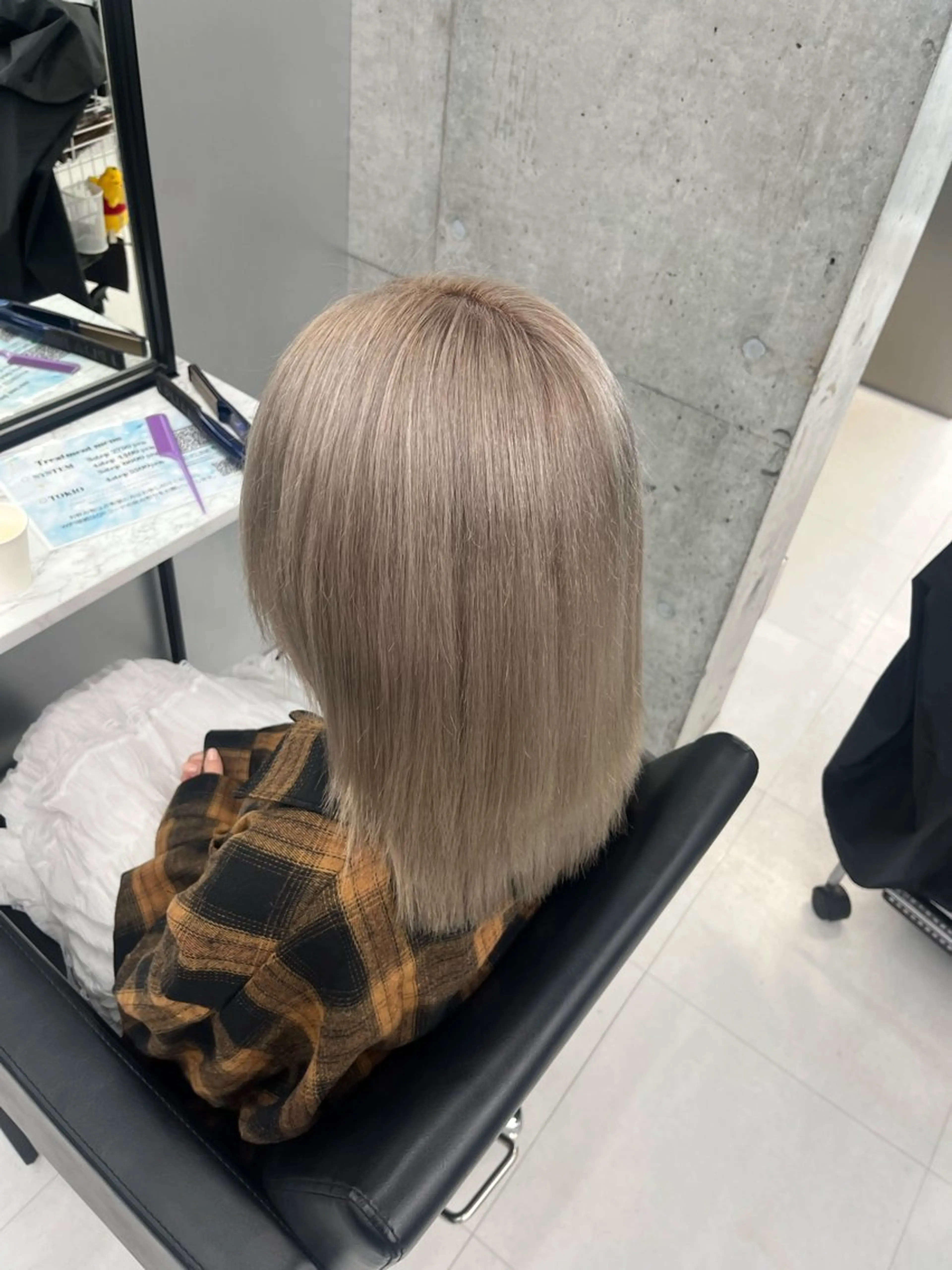 カラー pink hair 🩷mayu🩷のヘアスタイル