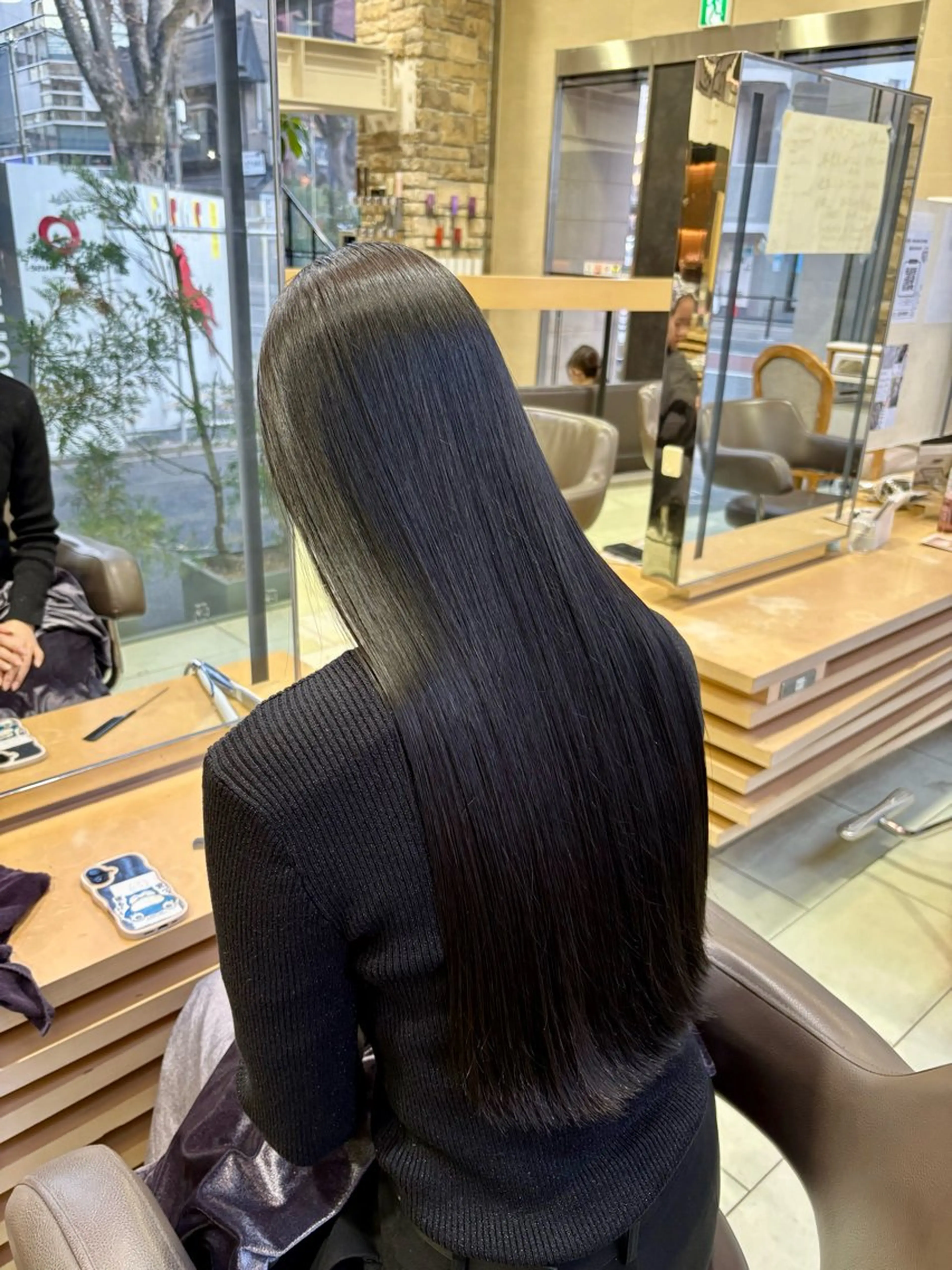 ロング カラー ヘアカラー airi🌺アレンジ /コーンロウ⛓️🖤のヘアスタイル