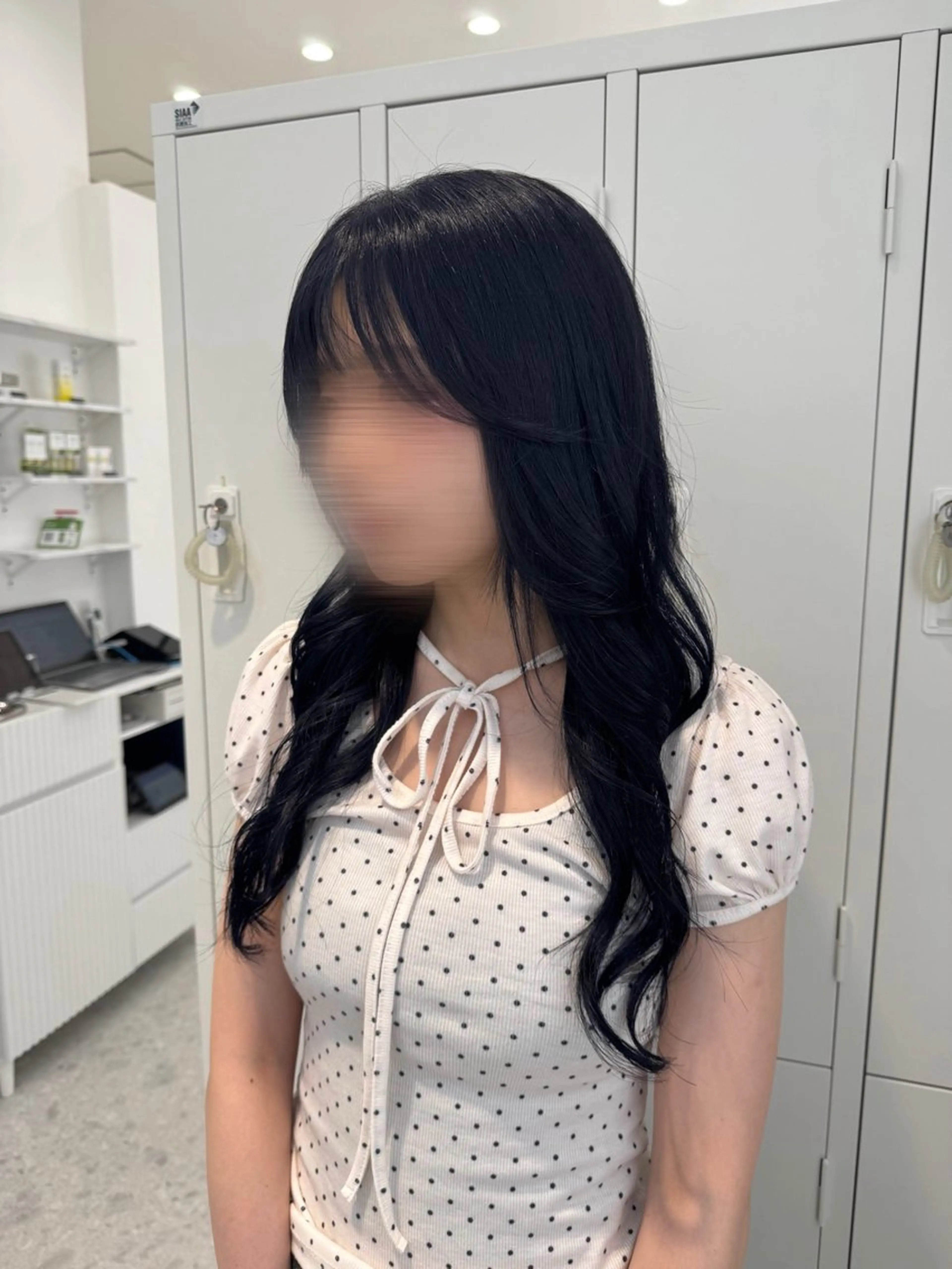 ロング カット ヘアカラー トリートメント 💎縮毛矯正/透明感 カラー💎椎葉みひろのヘアスタイル