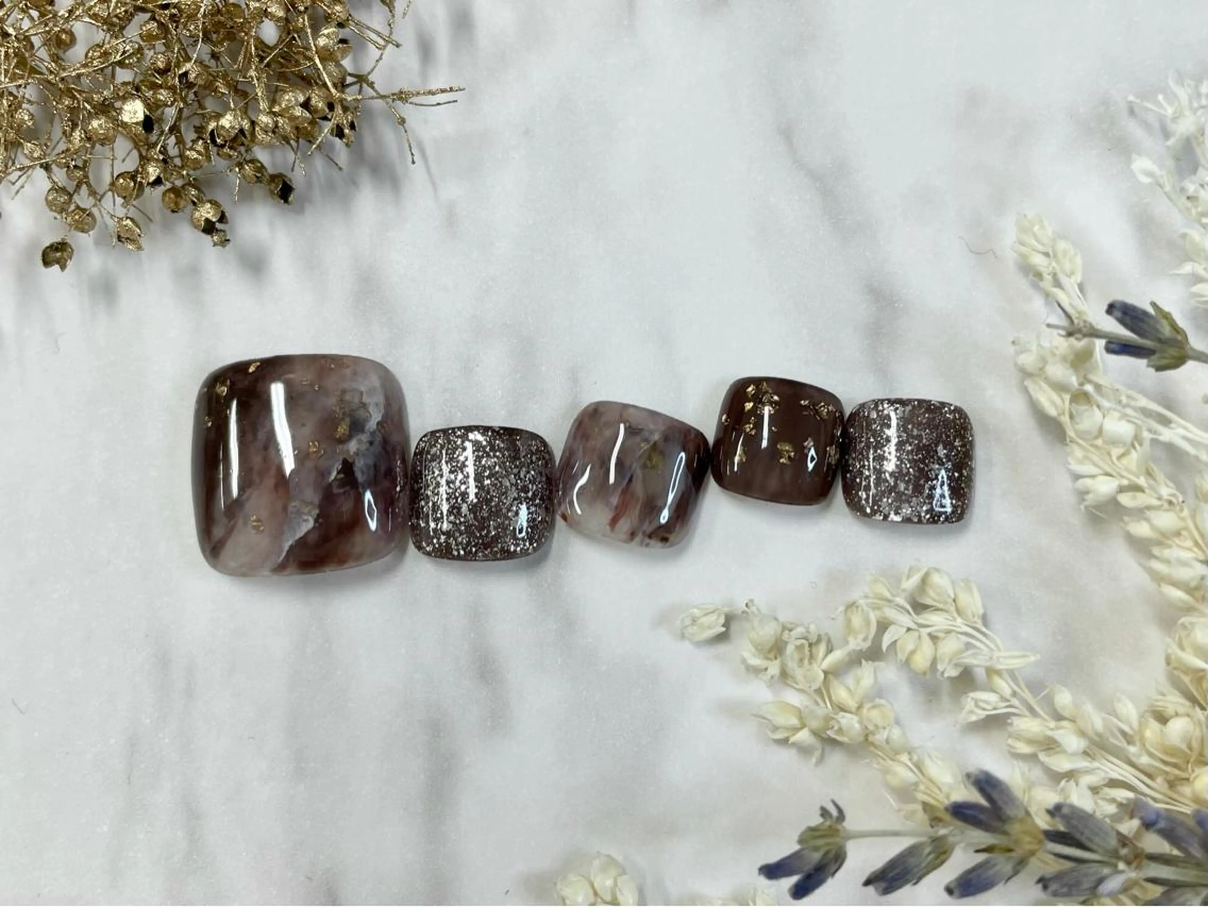 ネイル ハンドネイル ネイルPetit Ribbonのネイルデザイン