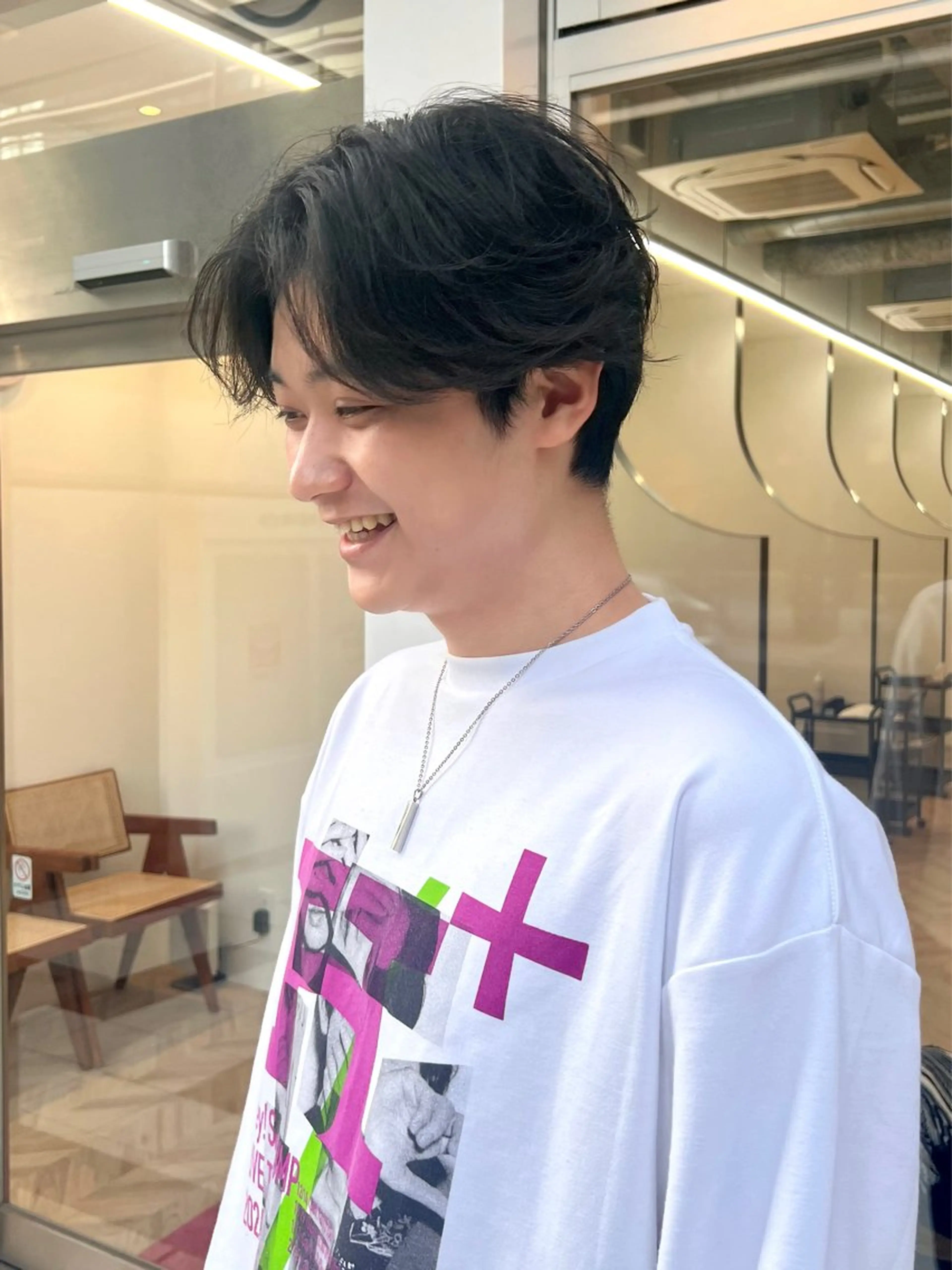 メンズ 毛流れフェザー スタイル🔹竹内凌のヘアスタイル