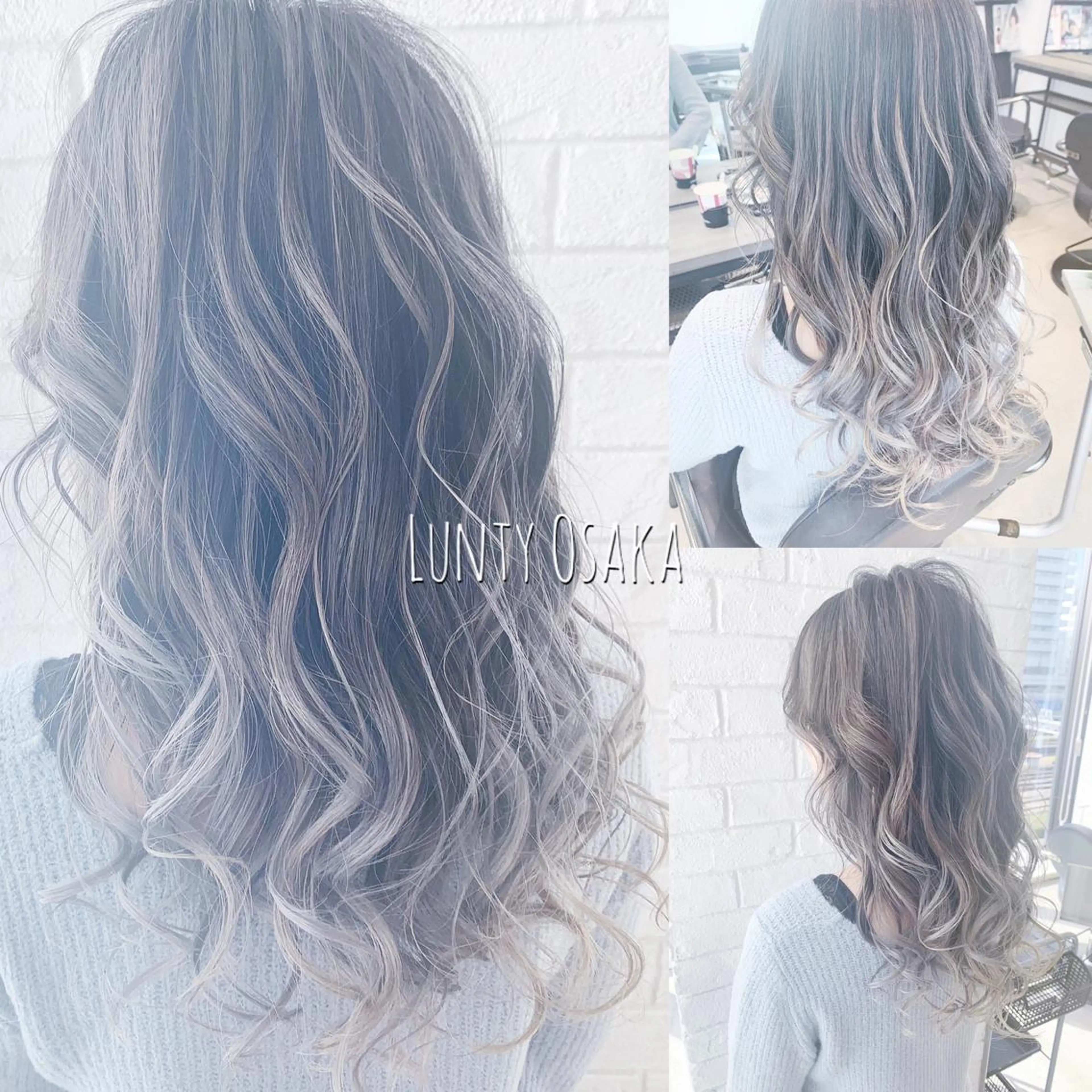 ロング カラー enn. bleach by t.a.g所属・枚方/樟葉駅 ３分 enn. AKIRAのヘアスタイル