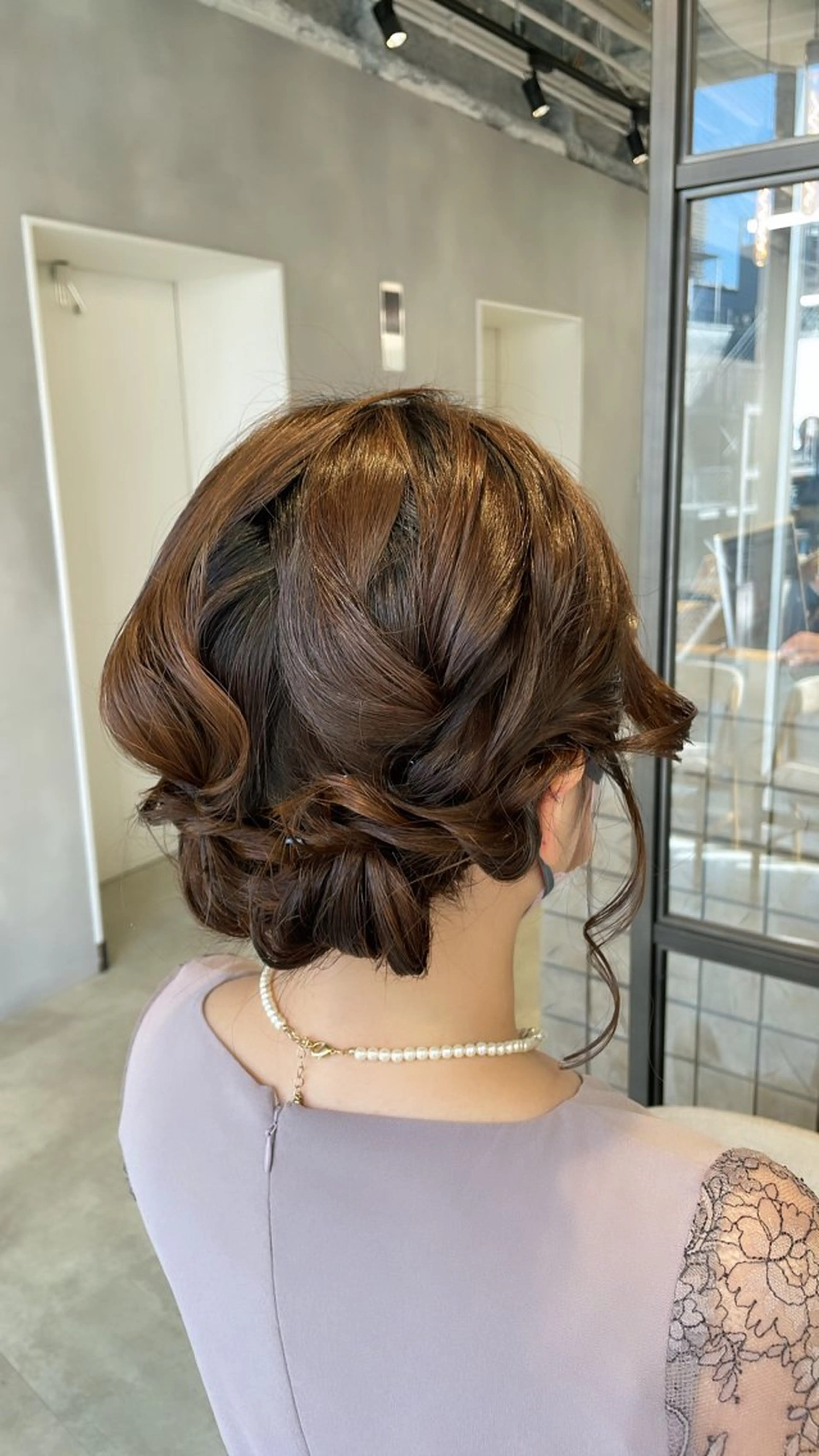 ヘアアレンジ 透明感カラー✨艶髪 制作🌱山根あゆみのヘアスタイル