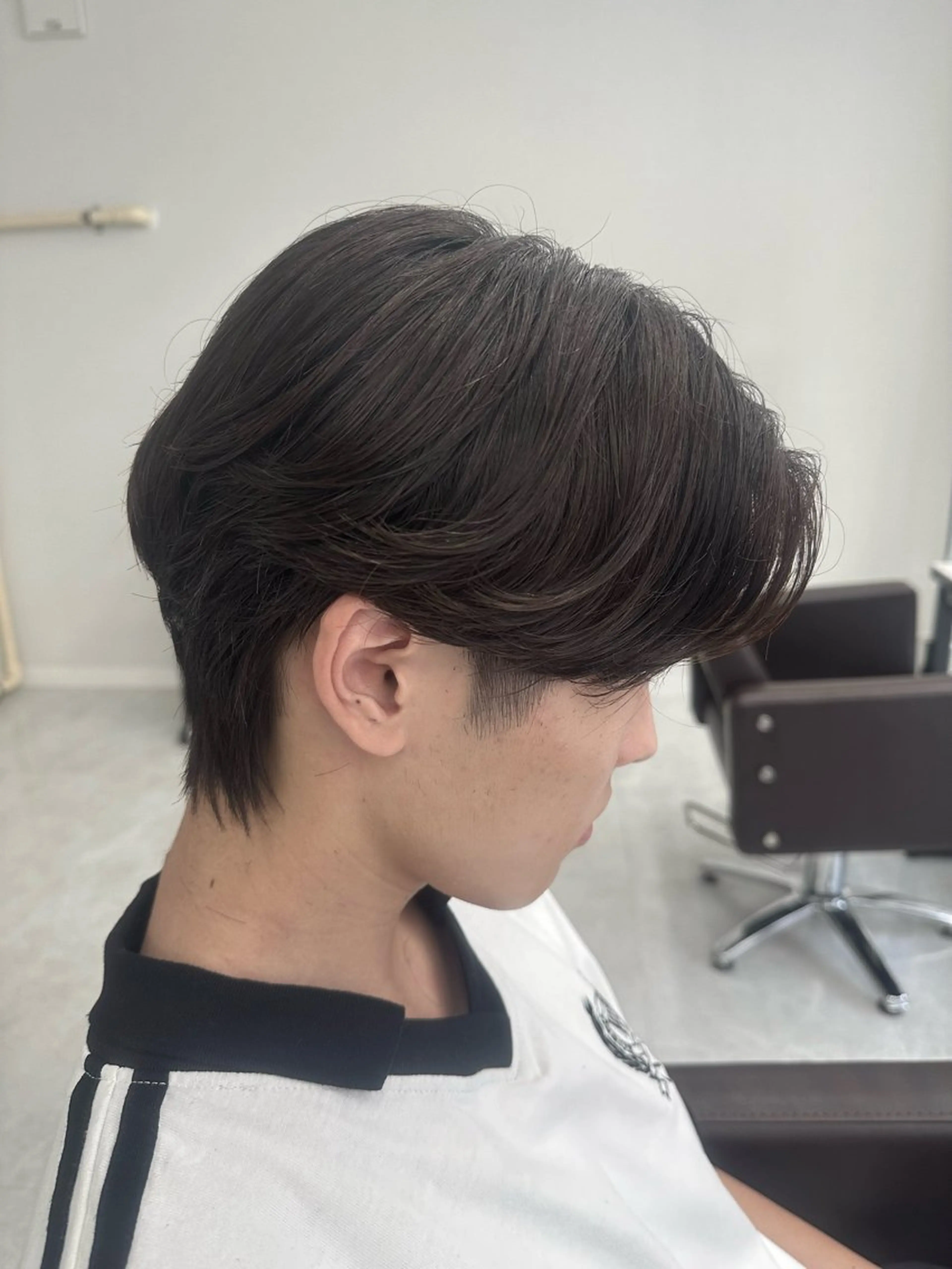 パーマ メンズ カット パーマ ニュアンス/フェザー /ウルフ/伶馬のヘアスタイル