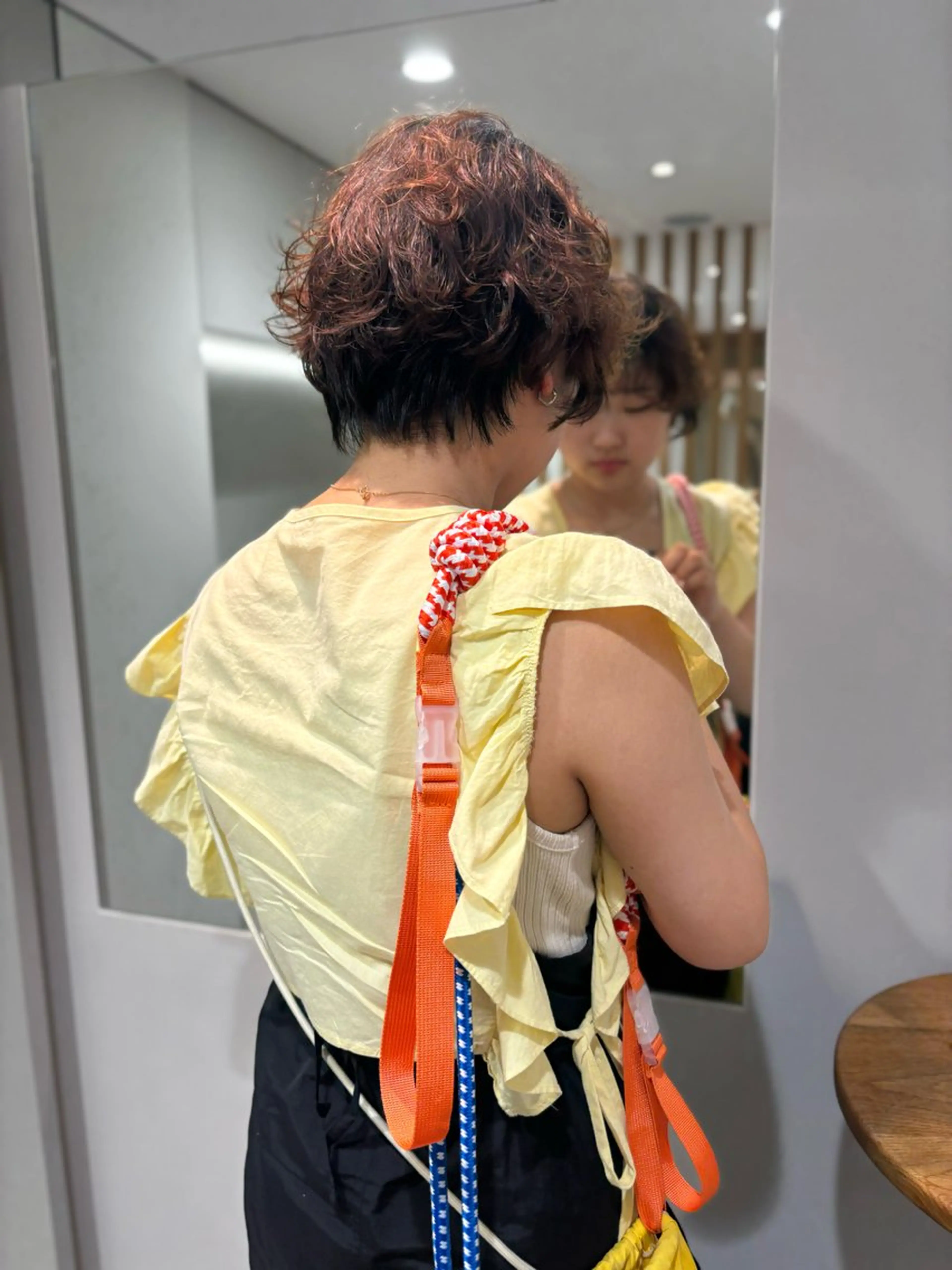 ショート カット トリートメント 白土 さくらのヘアスタイル