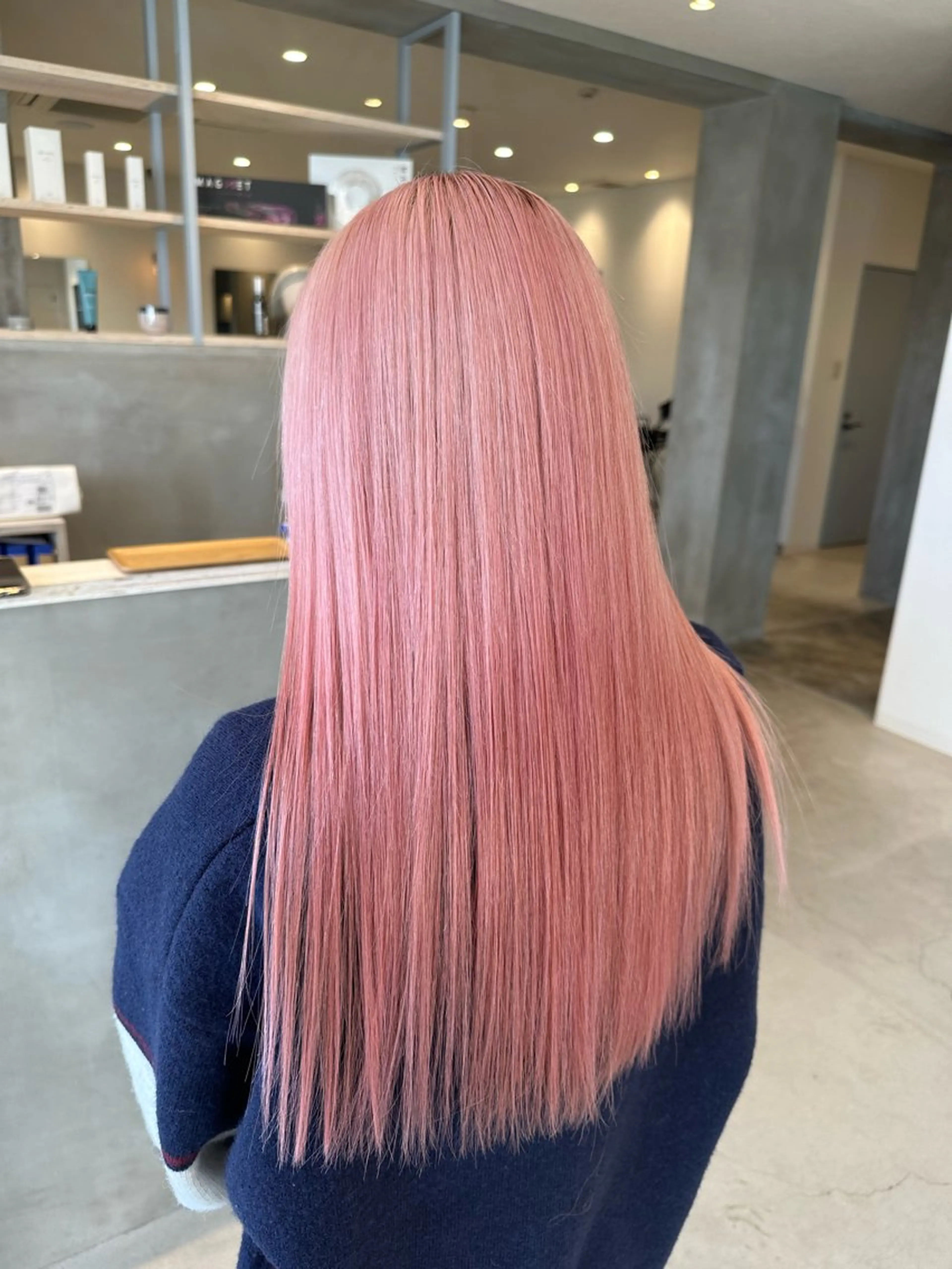 🌎リタッチブリーチ＋カラー🌎【通常】¥22000→¥7880‼️の写真