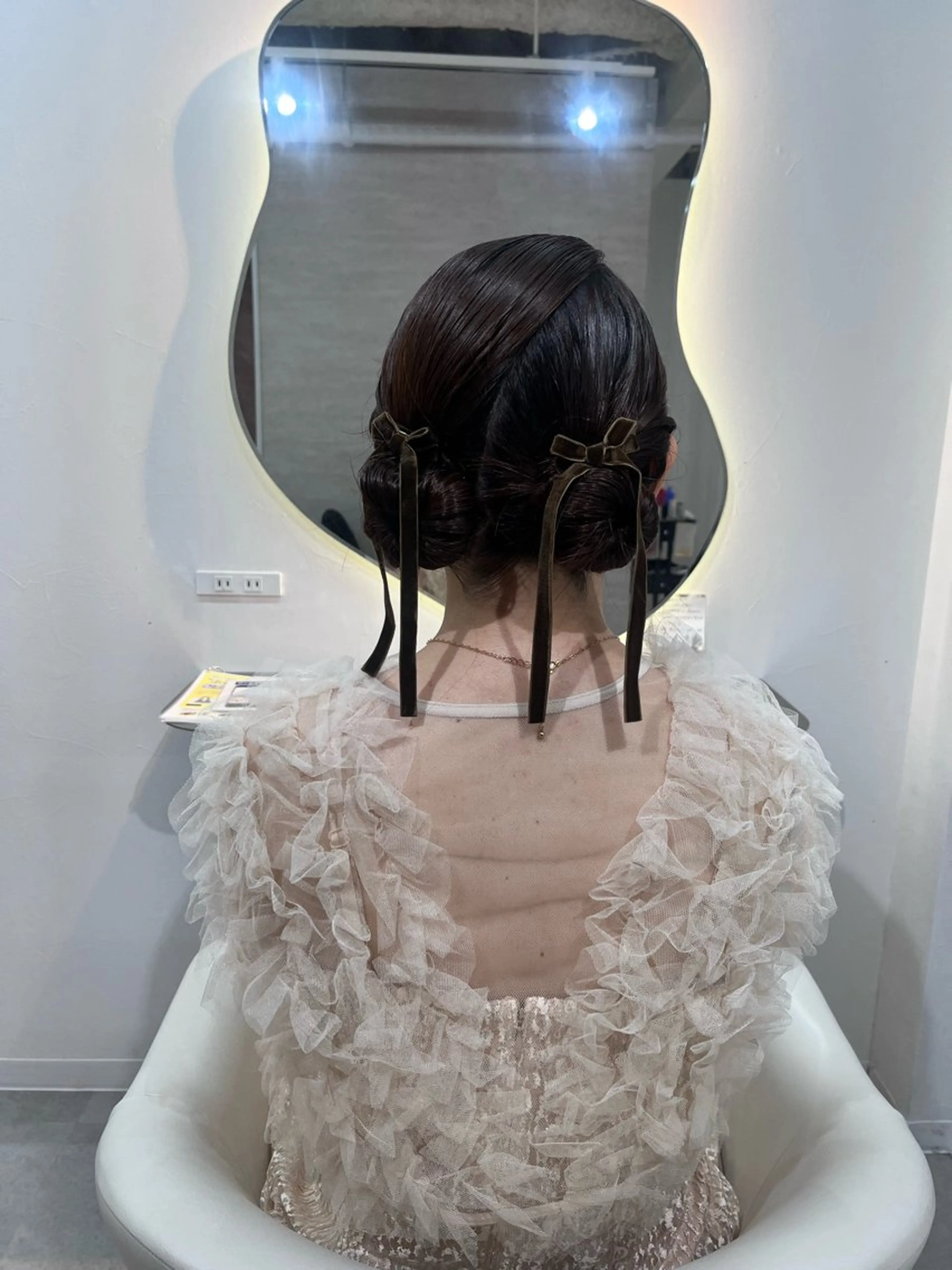 セミロング ヘアセット モデル募集/池袋 / mei🩶のヘアスタイル