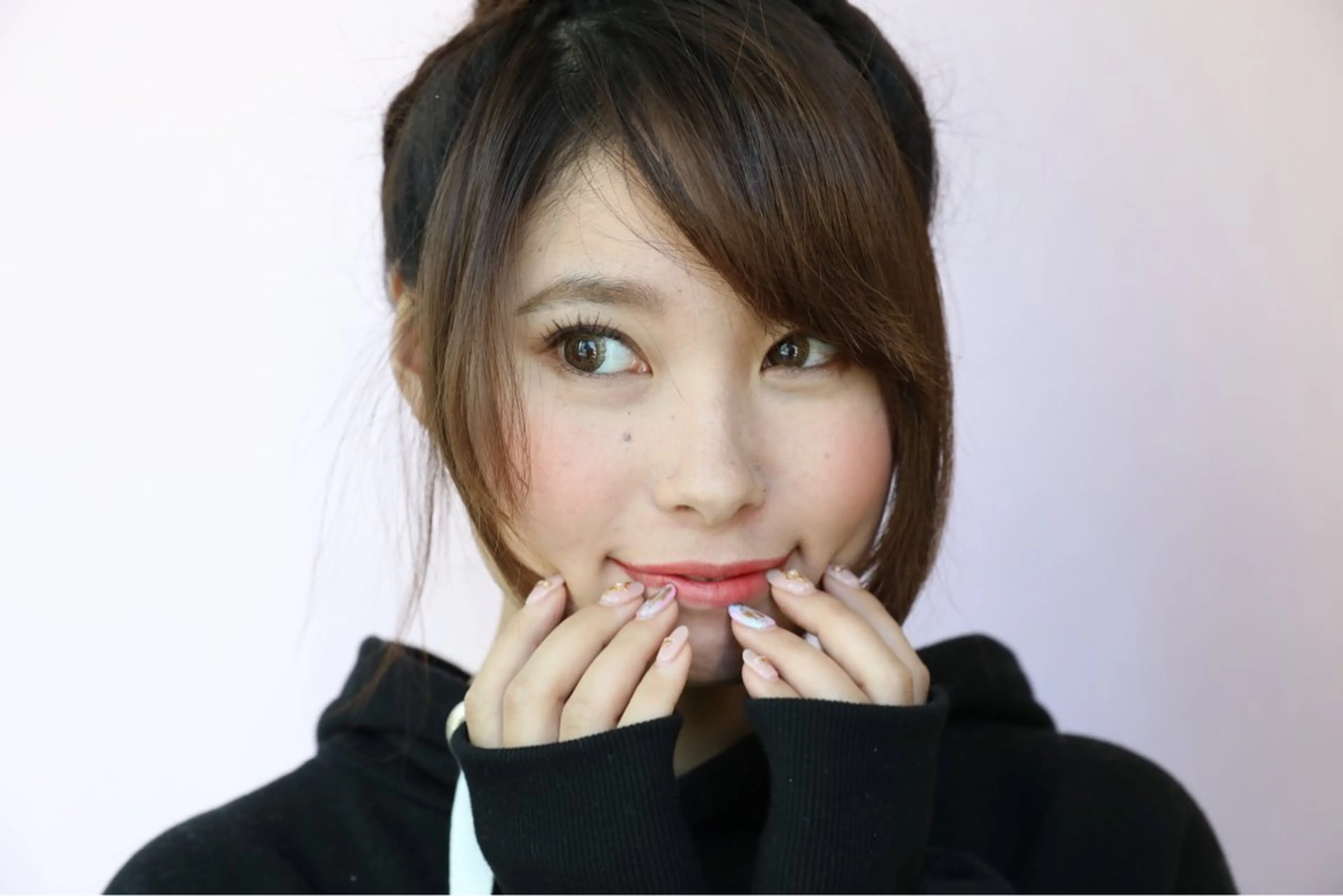 ミディアム ハイライト 髪質改善 小顔カット Endearing 銀座/レイヤーカットのヘアスタイル