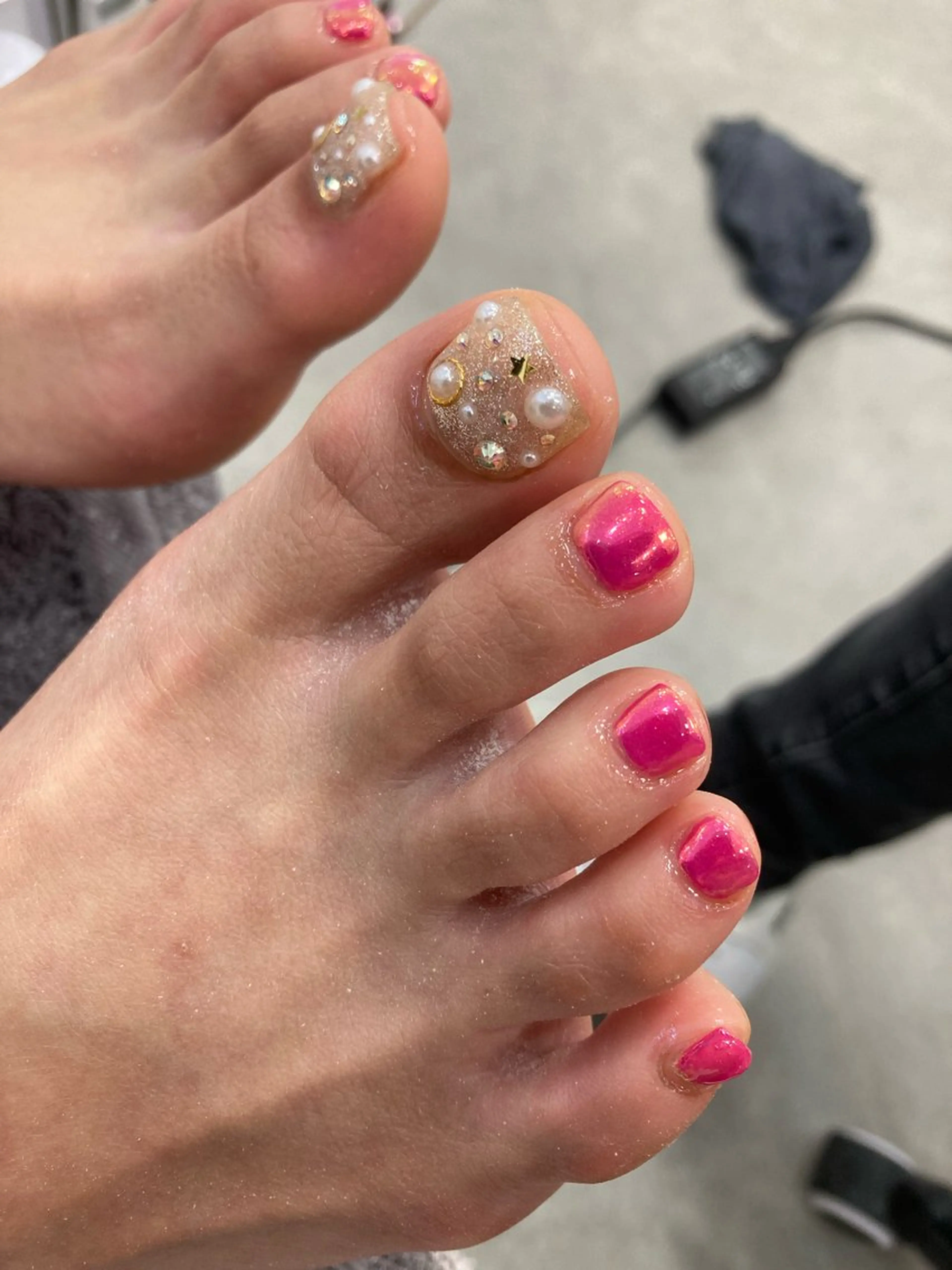 ネイル ミラーネイル ToA nailのネイルデザイン