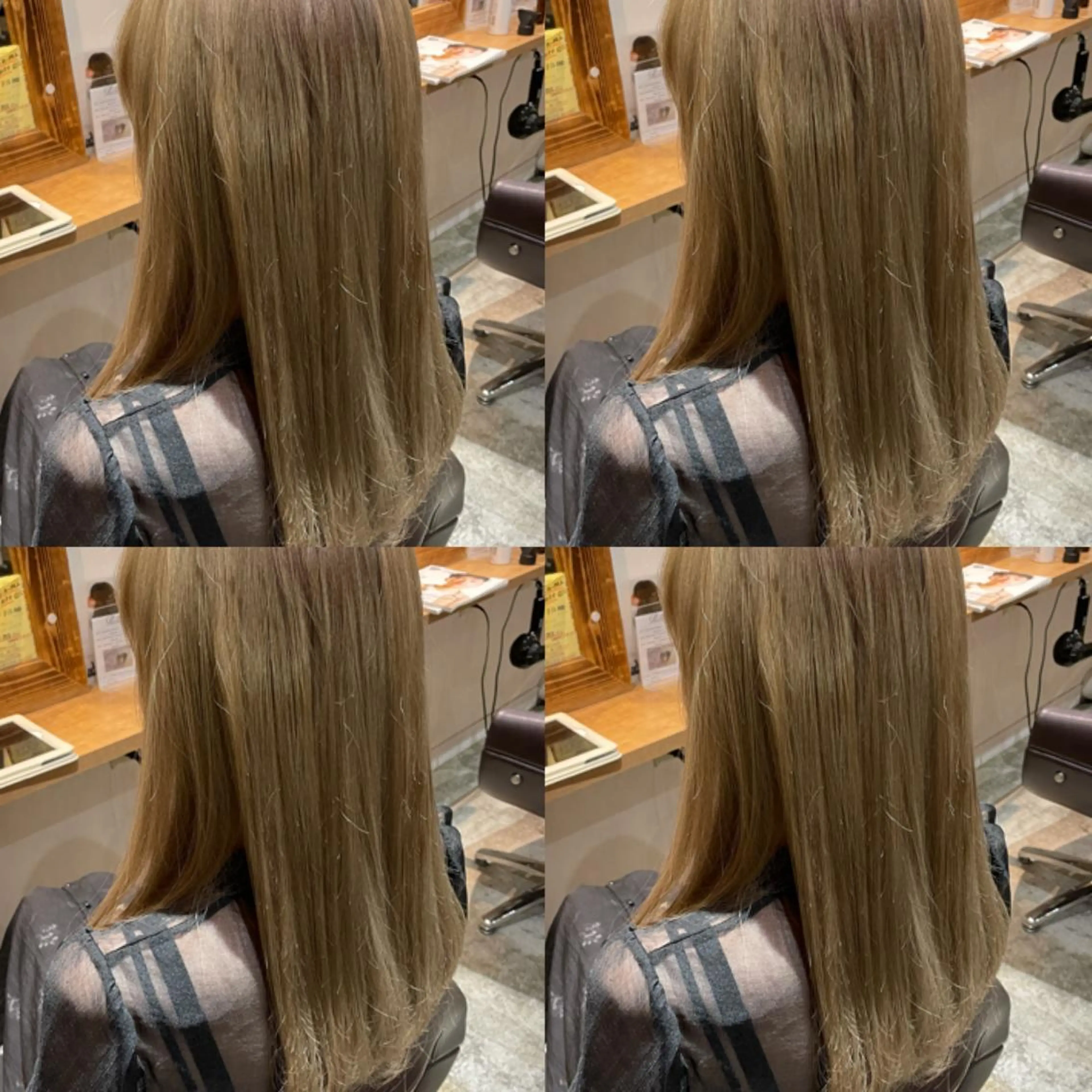 ミディアム カラー Minami. 🩵 再現性特化ヘアのヘアスタイル