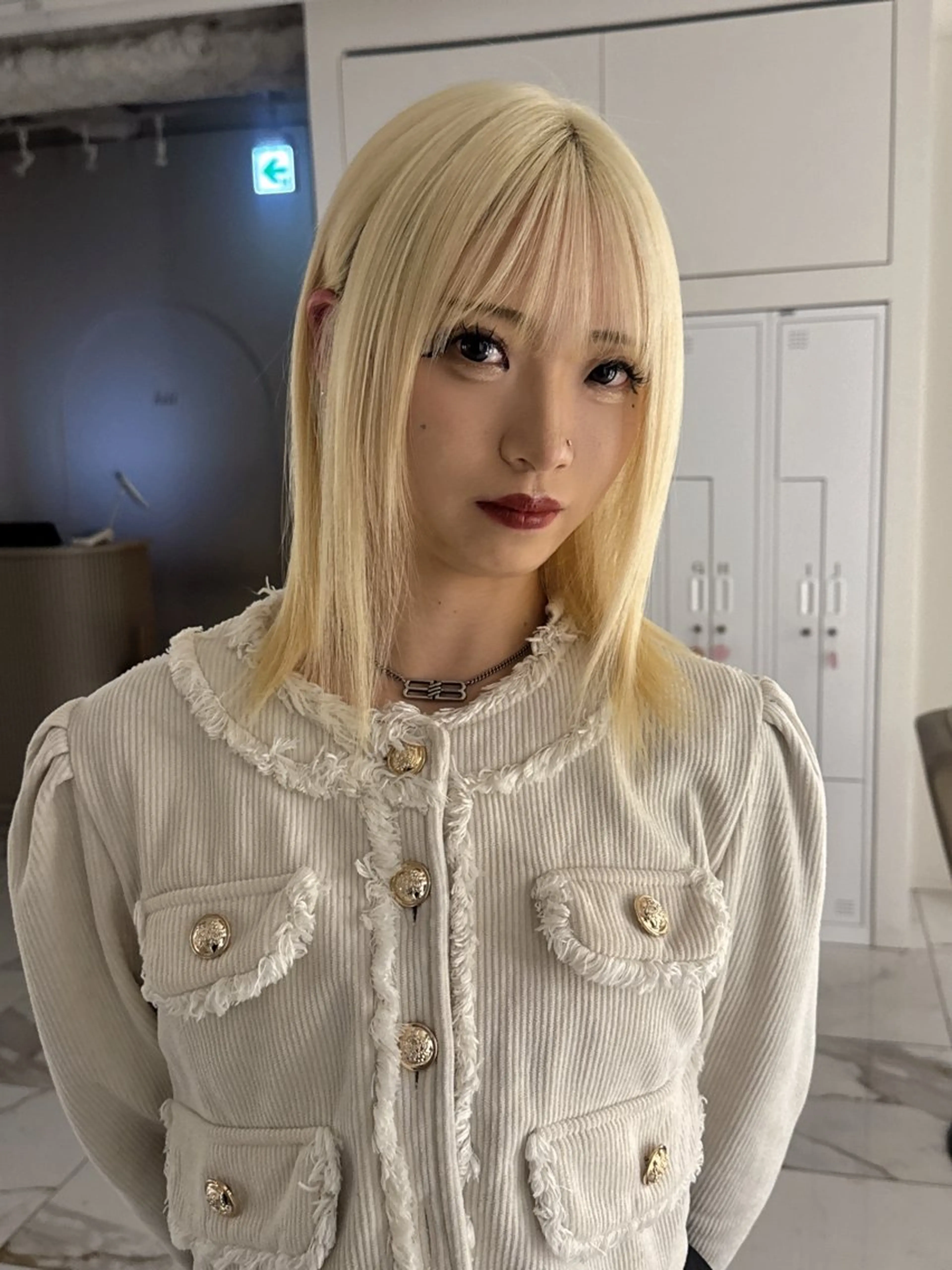 ミディアム カラー ヘアカラー ヘアセット kiti Sakae所属・栄美容師/kiti /ボブ/ケントのヘアスタイル