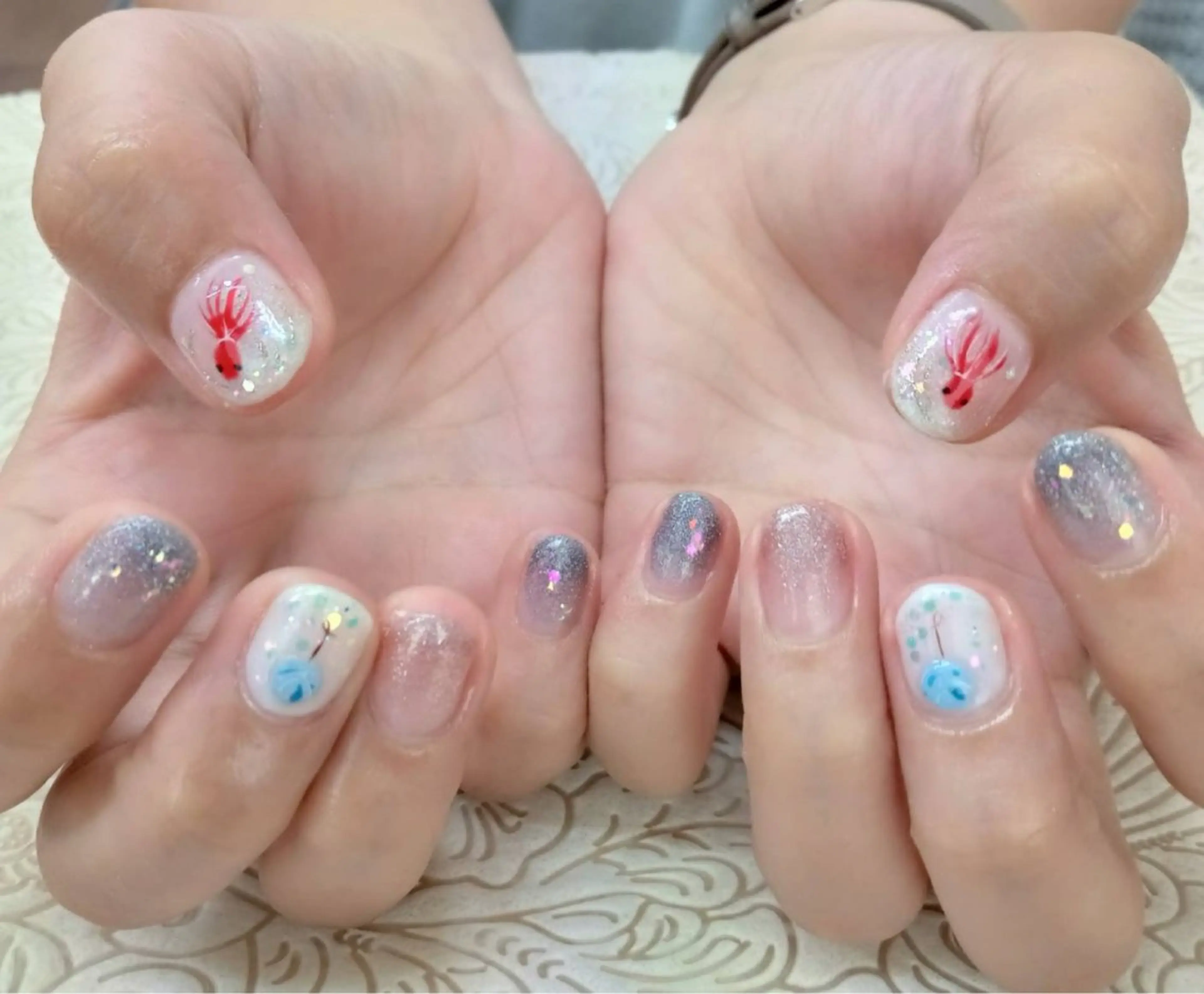 ネイル フラワーネイル precious nail room所属・precious nail  roomのネイルデザイン