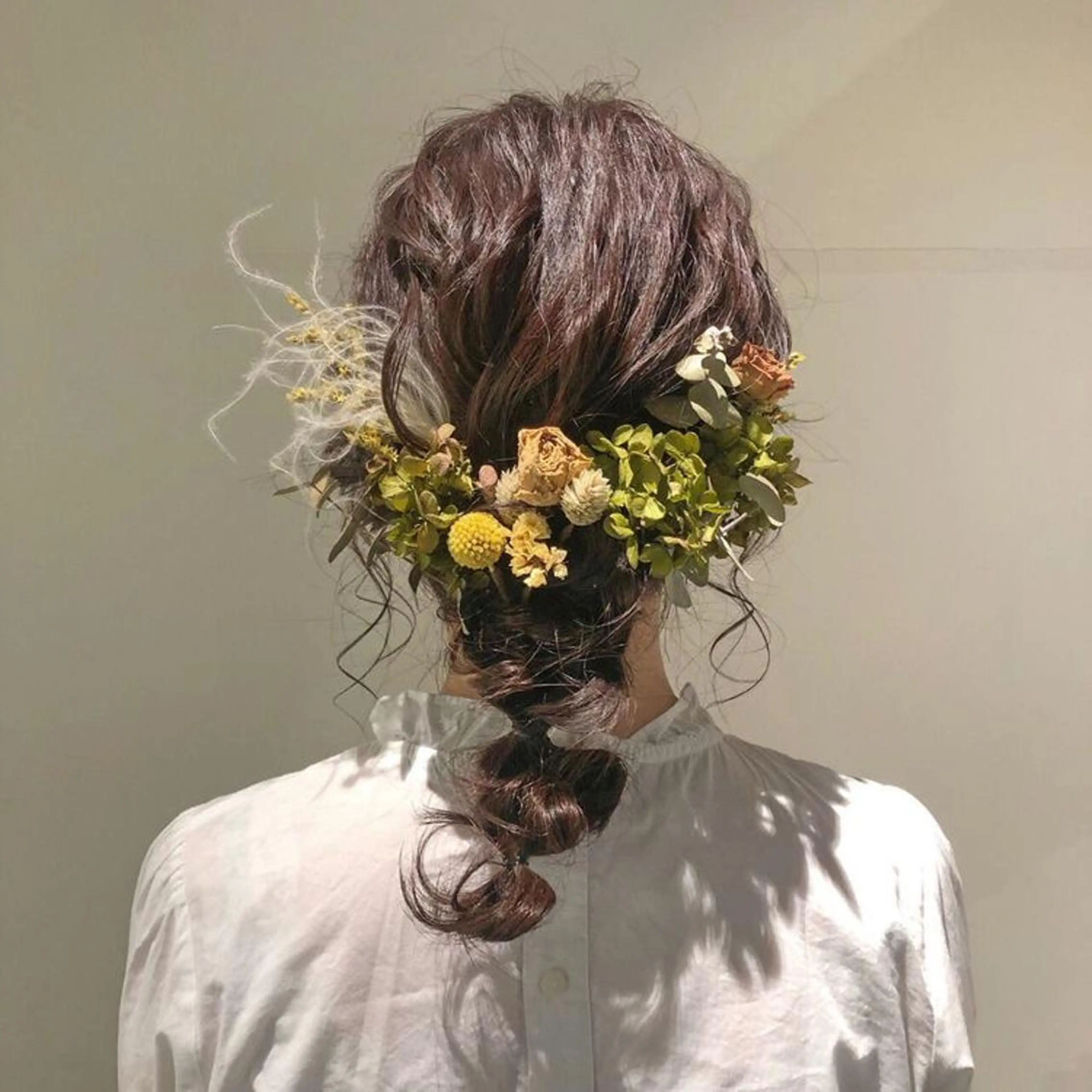 ミディアム カラー パーマ ヘアアレンジ メンズ キッズ ネイル マツエク・マツパ モリモト サナのヘアスタイル