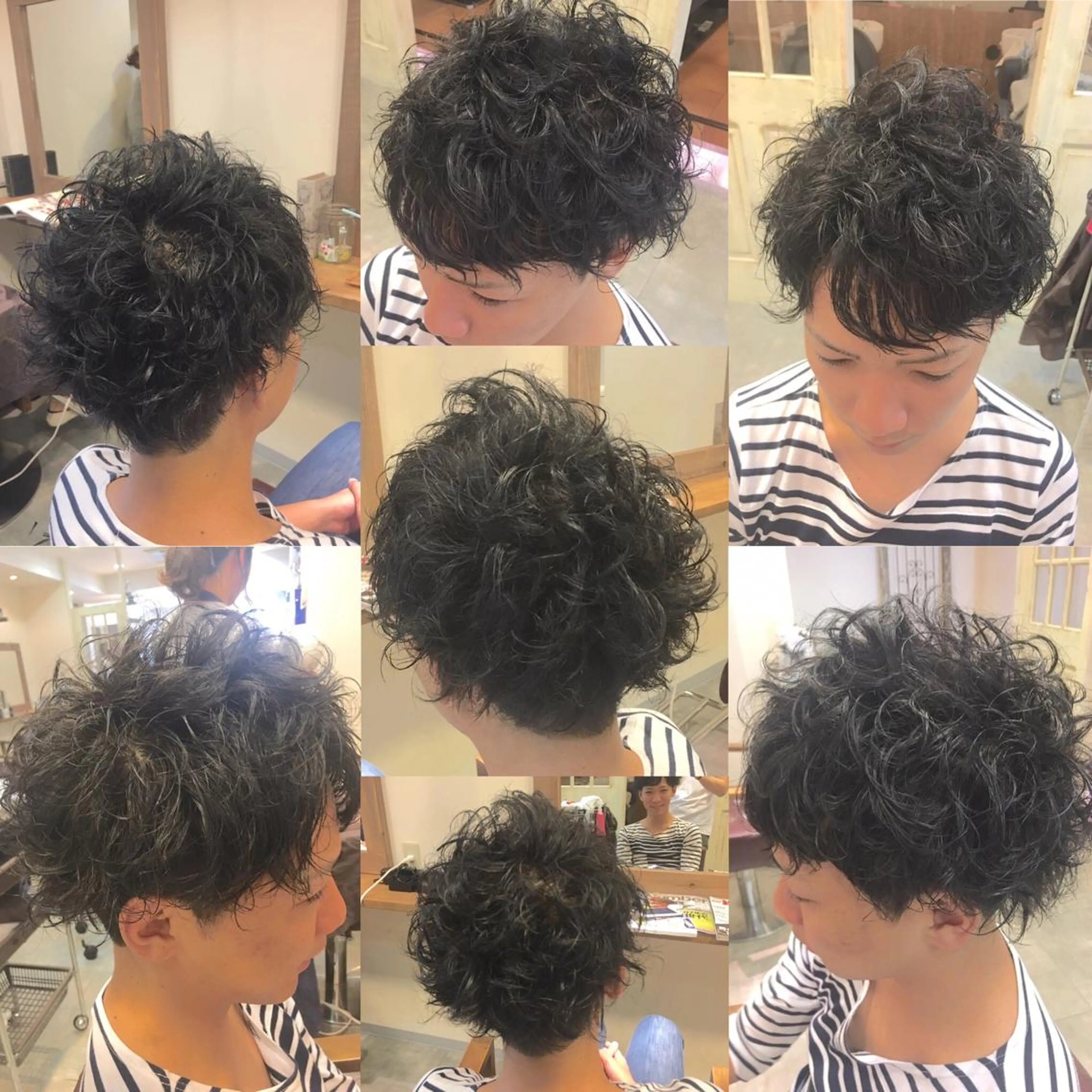 パーマ メンズ メンズパーマ hair salon Ranun髪質改善のヘアスタイル