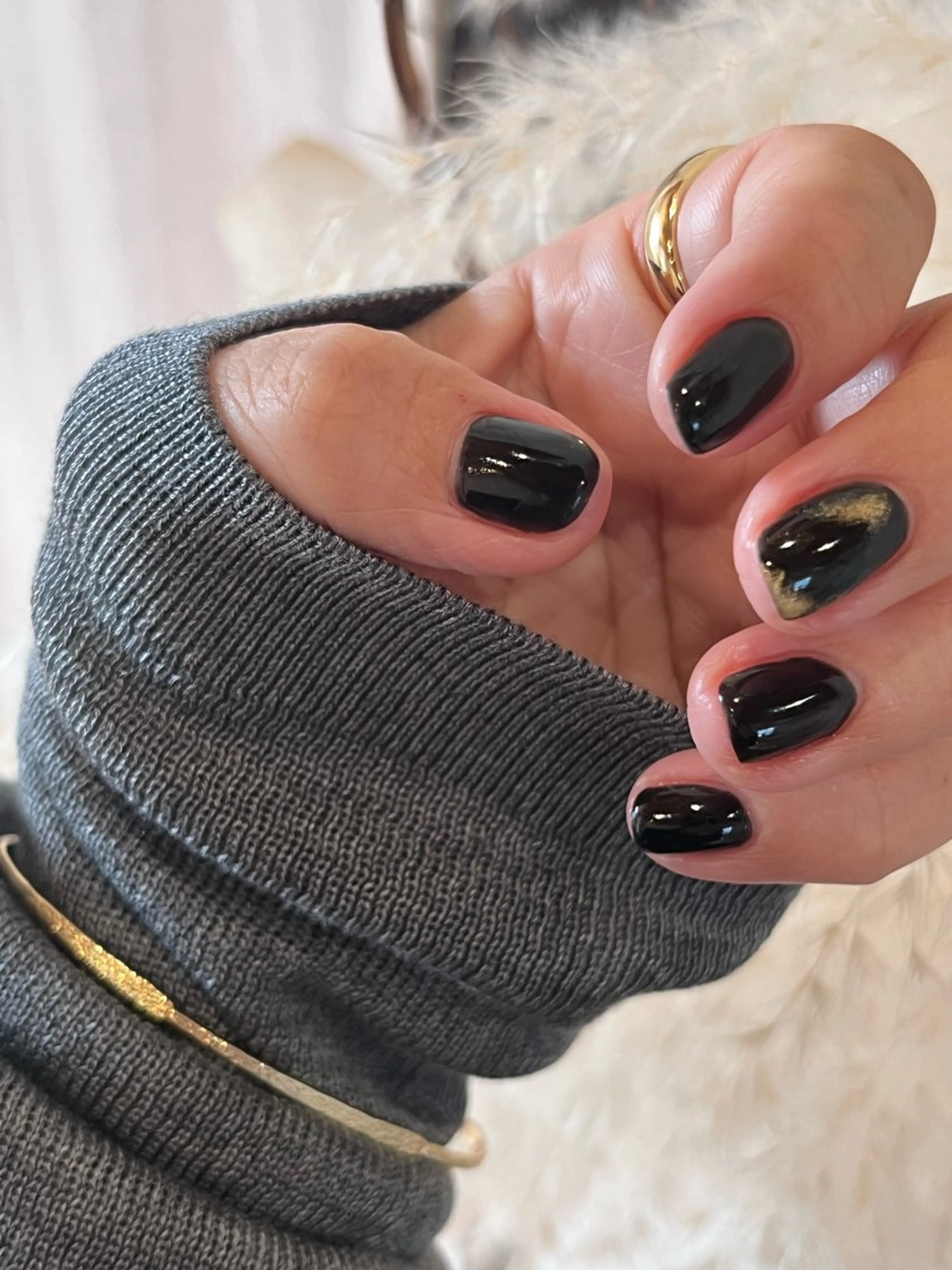 ●オフなし●ネイルケア+ワンカラー、マグネット💅の写真