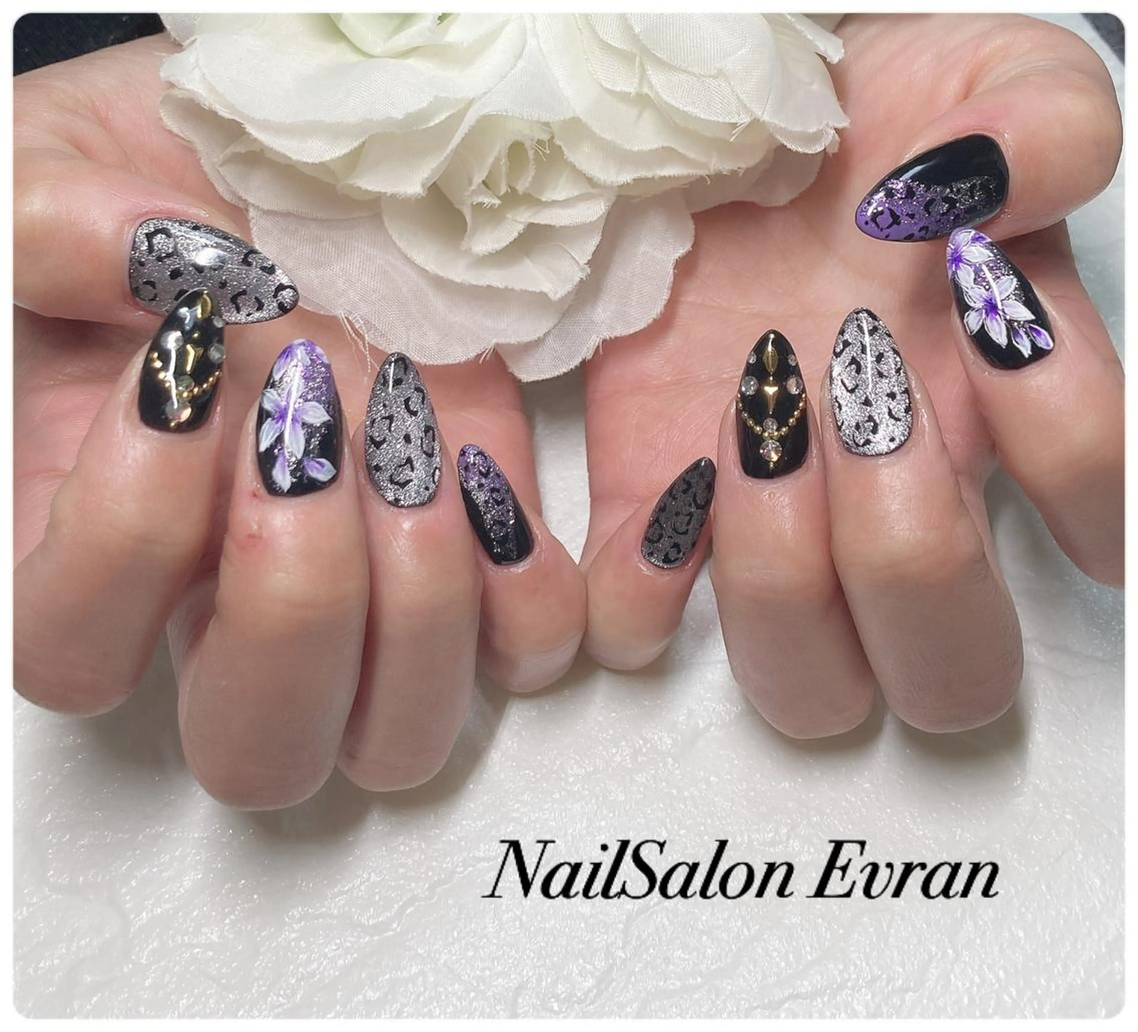 ネイル ハンドネイル Nail salon Evranのネイルデザイン