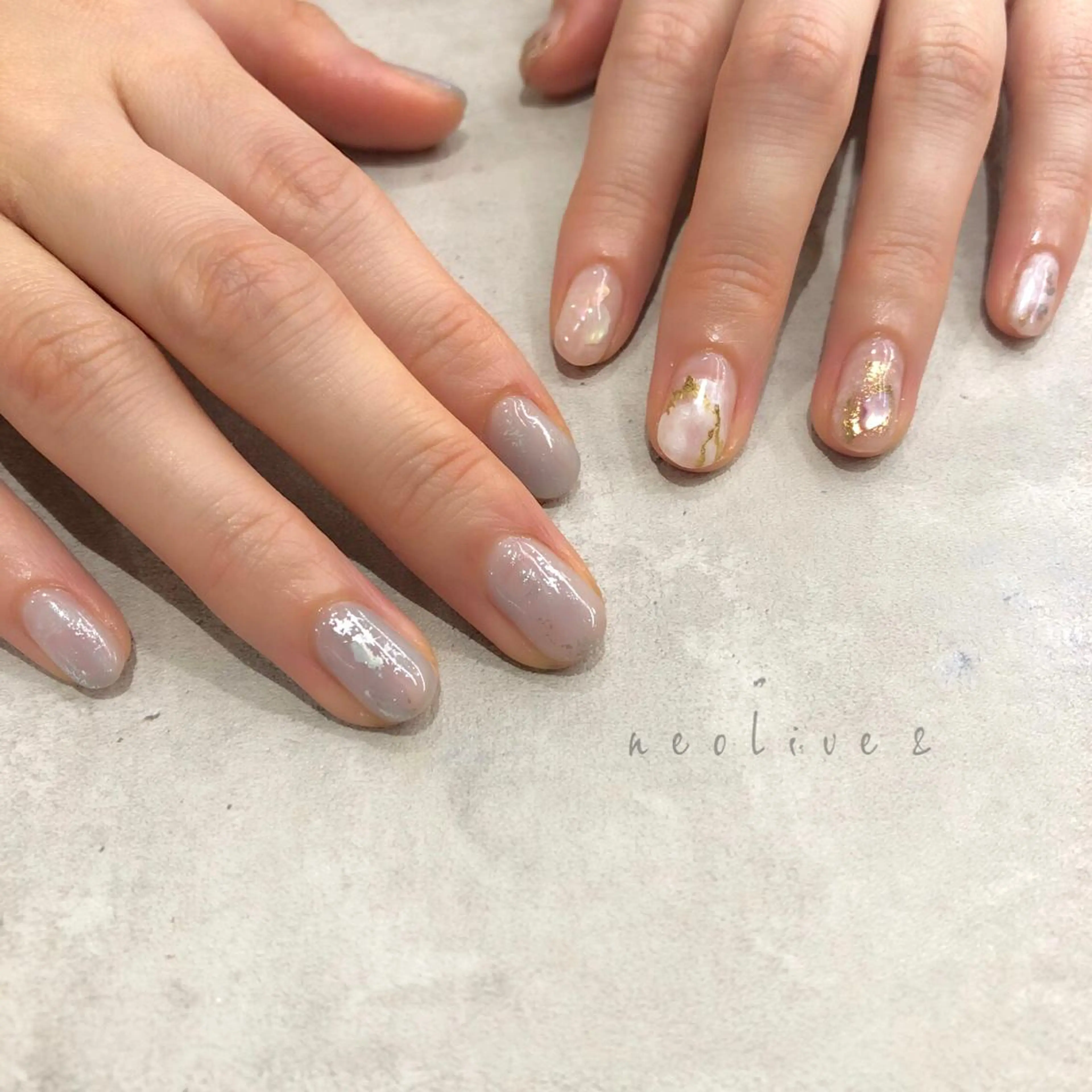 ネイル ハンドネイル Yuriko Omi パラジェル/渋谷のネイルデザイン