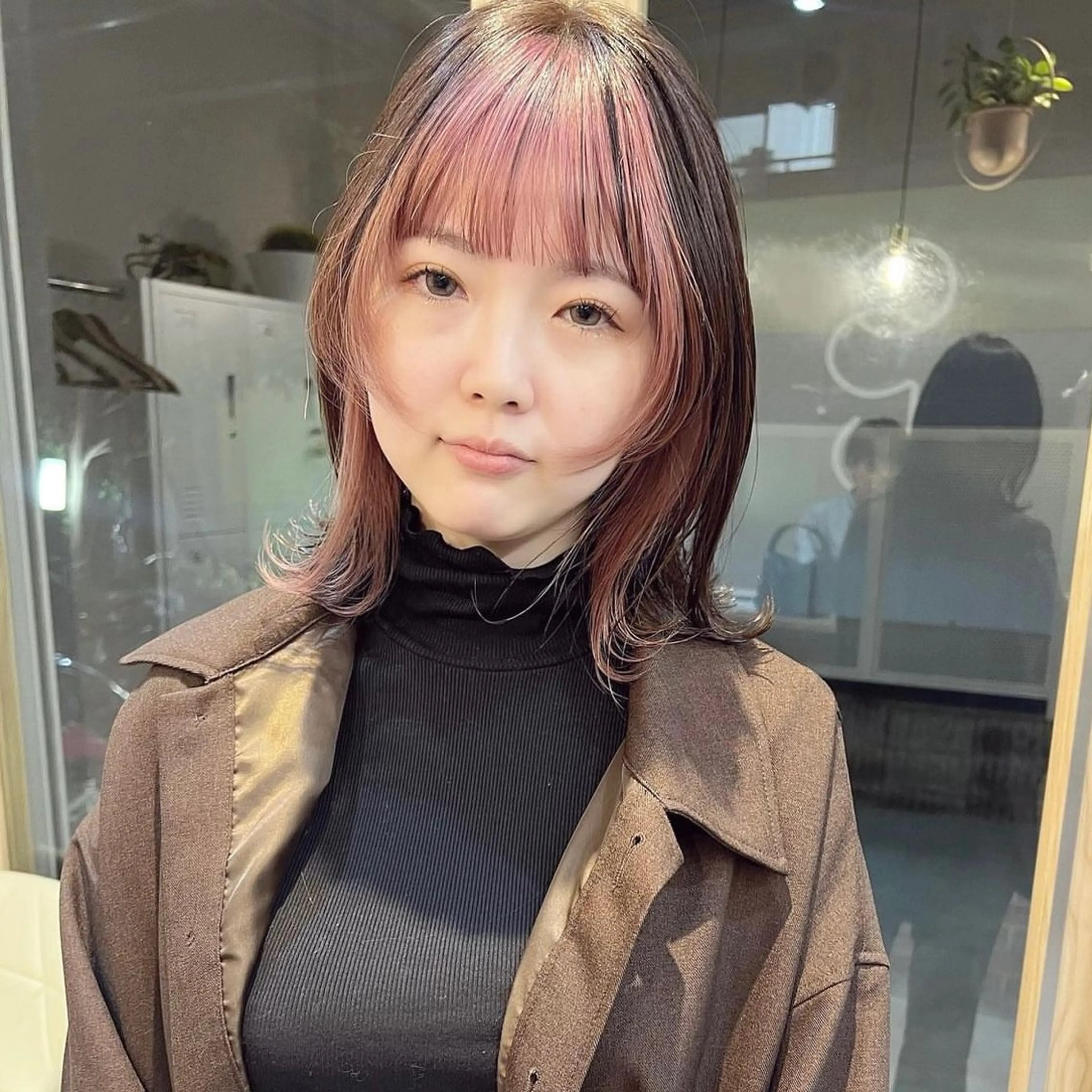 ミディアム カラー cope'u  emu所属・cope'u moneのヘアスタイル