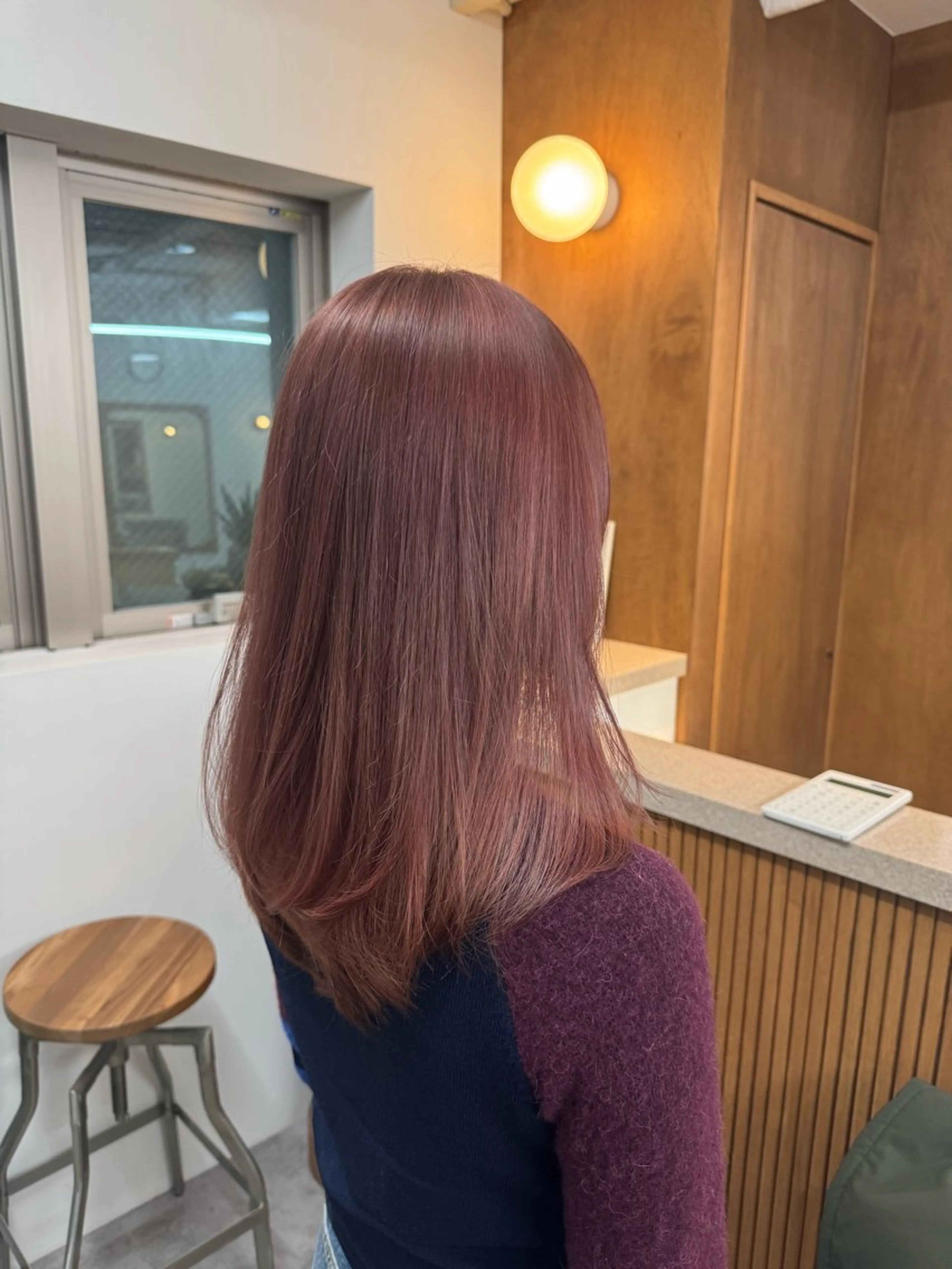 セミロング カラー aco ohnoのヘアスタイル