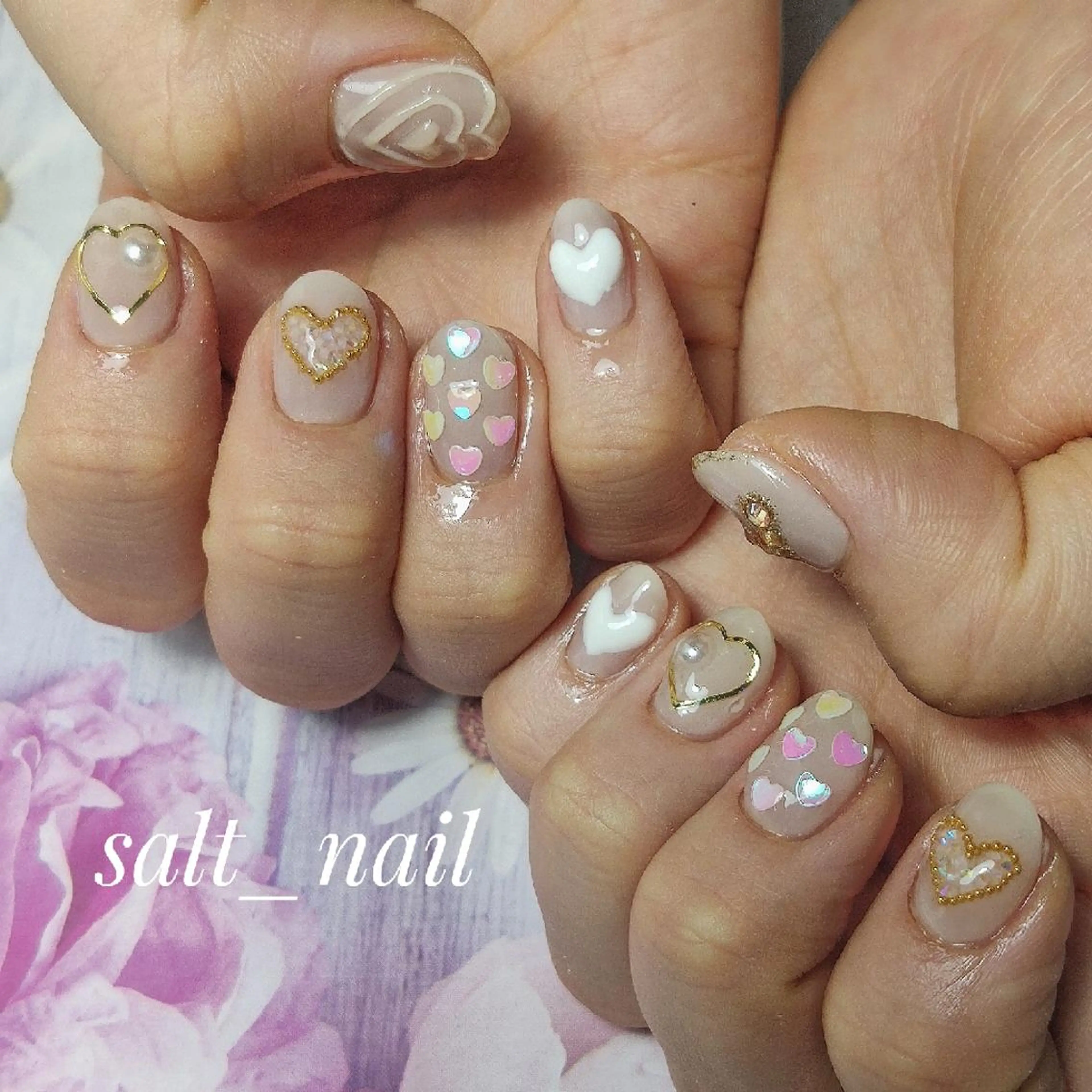 ネイル 個人サロン saltnailのネイルデザイン