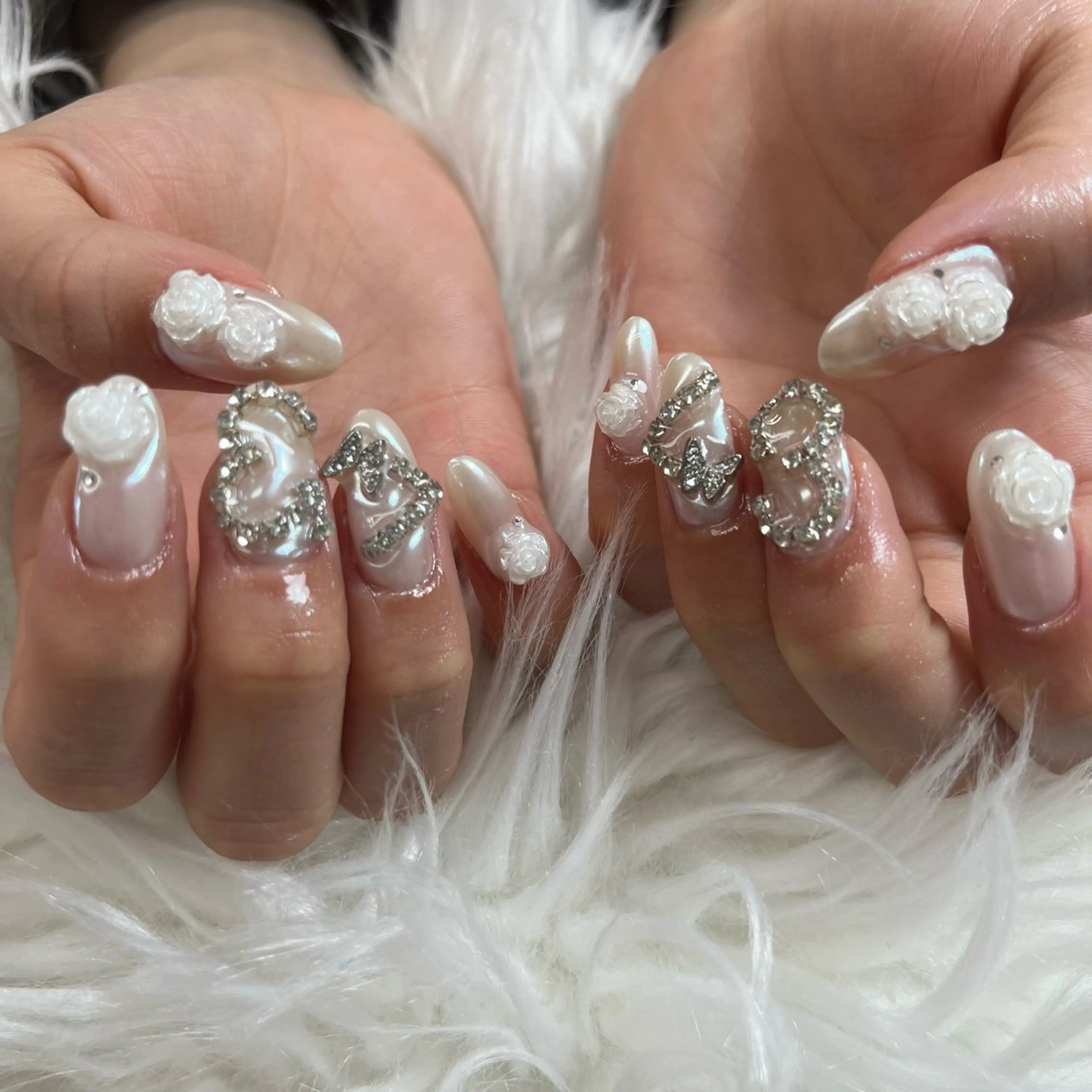 ネイル ハンドネイル Maya 🧊🫧‪のネイルデザイン