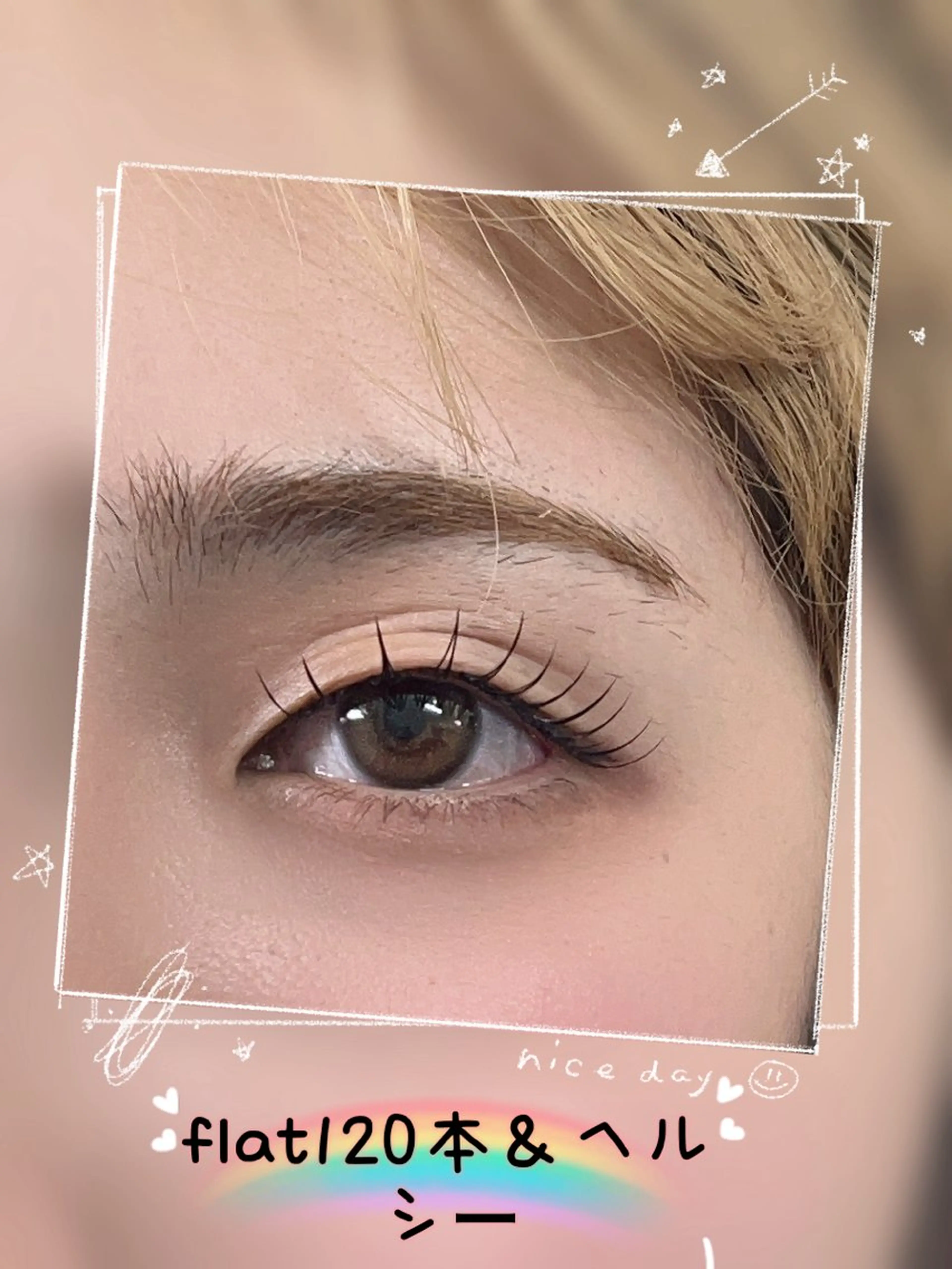マツエク・マツパ フラットラッシュ BEAUTY HUB所属・BEAUTY HUB EYELASHのマツエク・マツパデザイン