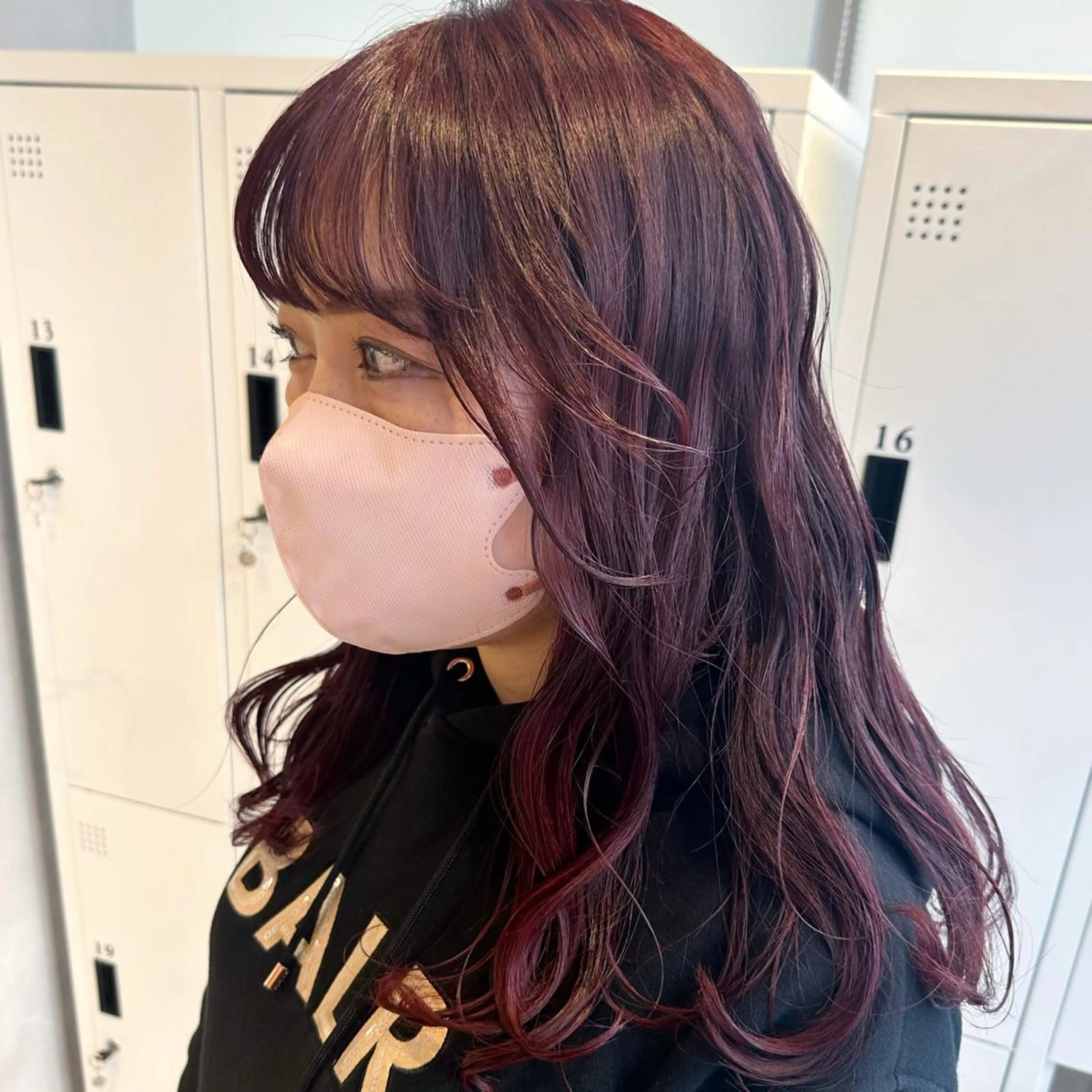 セミロング カラー カット ヘアカラー トリートメント デザインカラー/パー マ🦖外岡咲希🦖のヘアスタイル