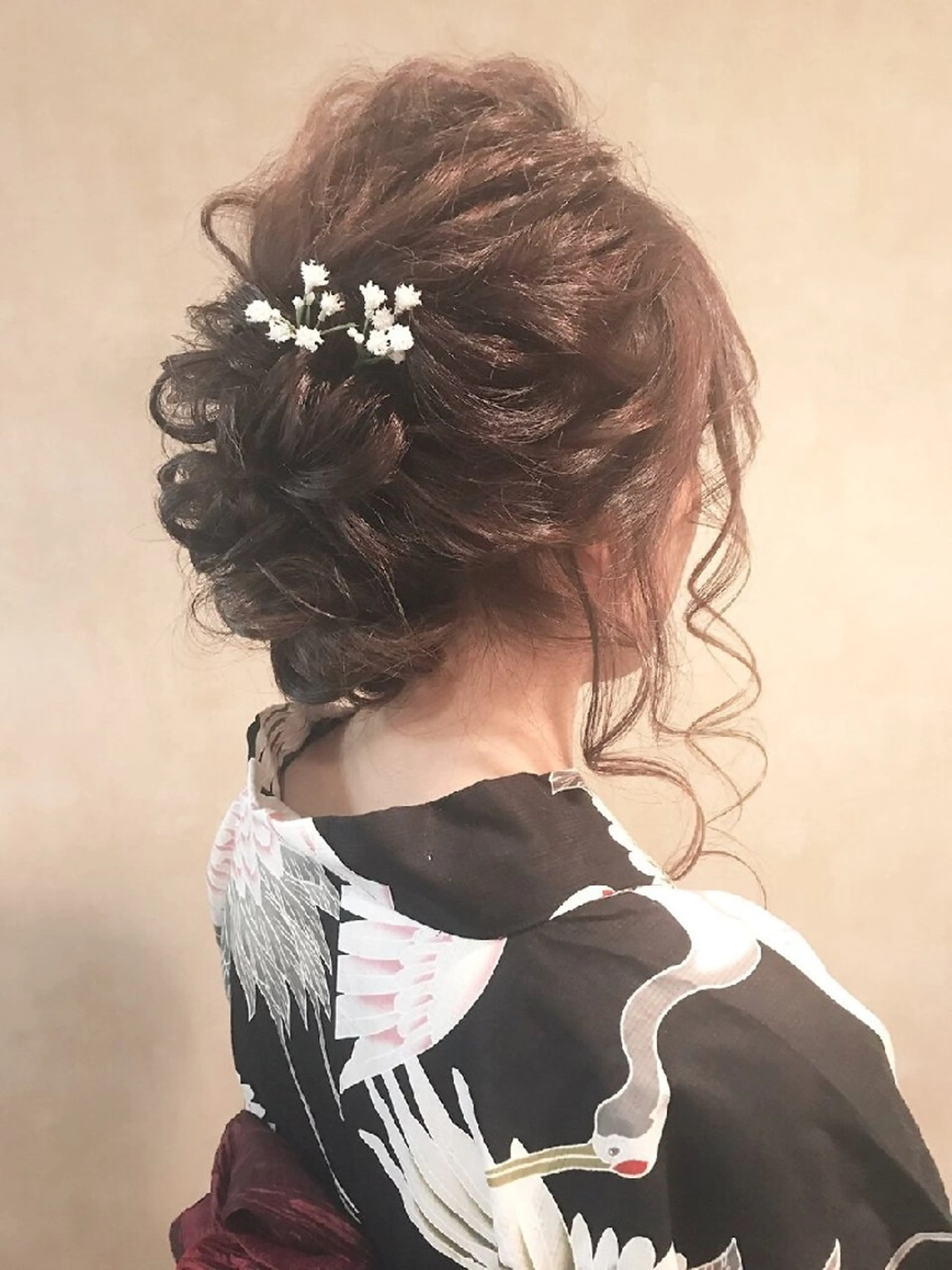 ヘアアレンジ ロング 田井中 悠紀のヘアスタイル