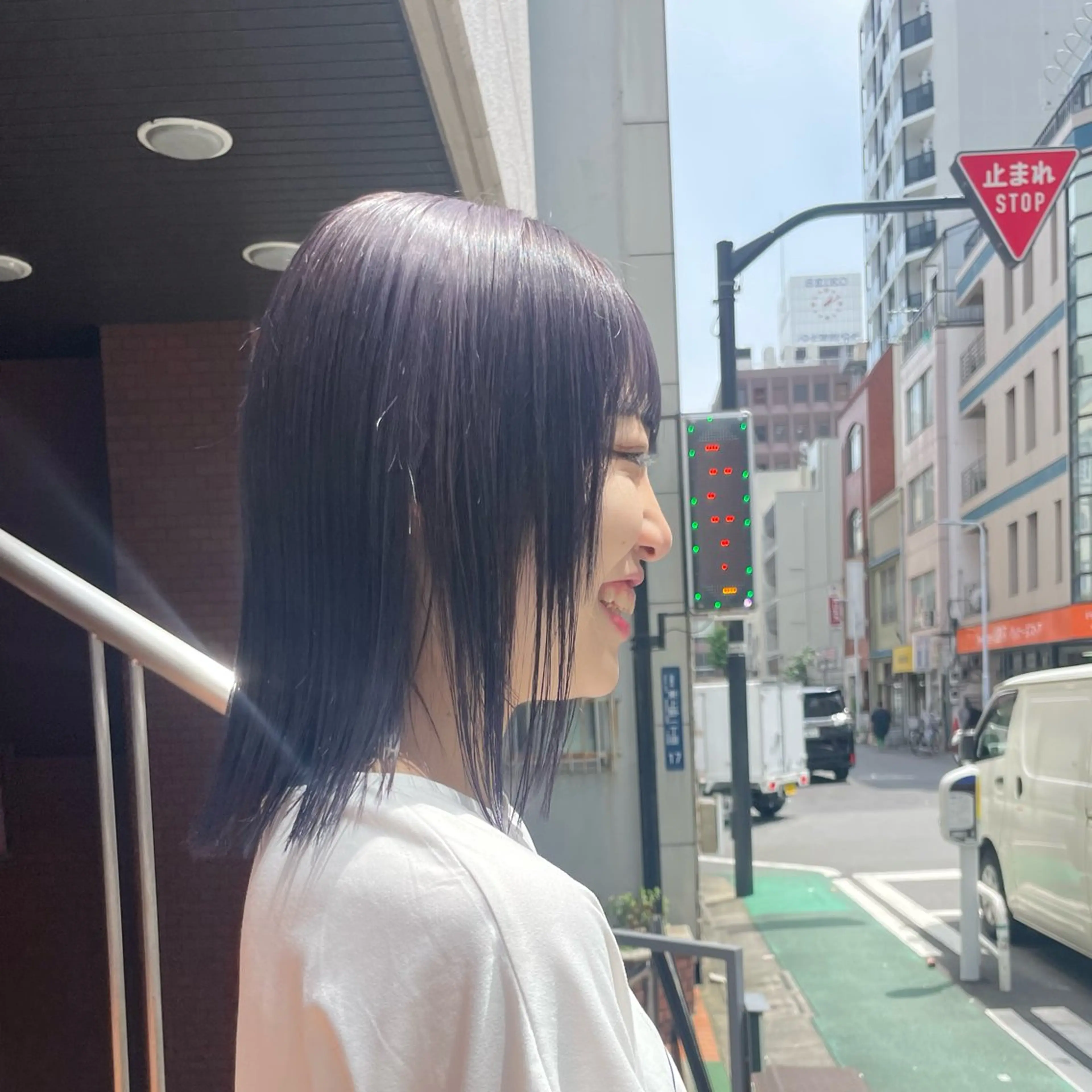 ミディアム カラー ANY所属・透明感カラー sayaᯓ★のヘアスタイル