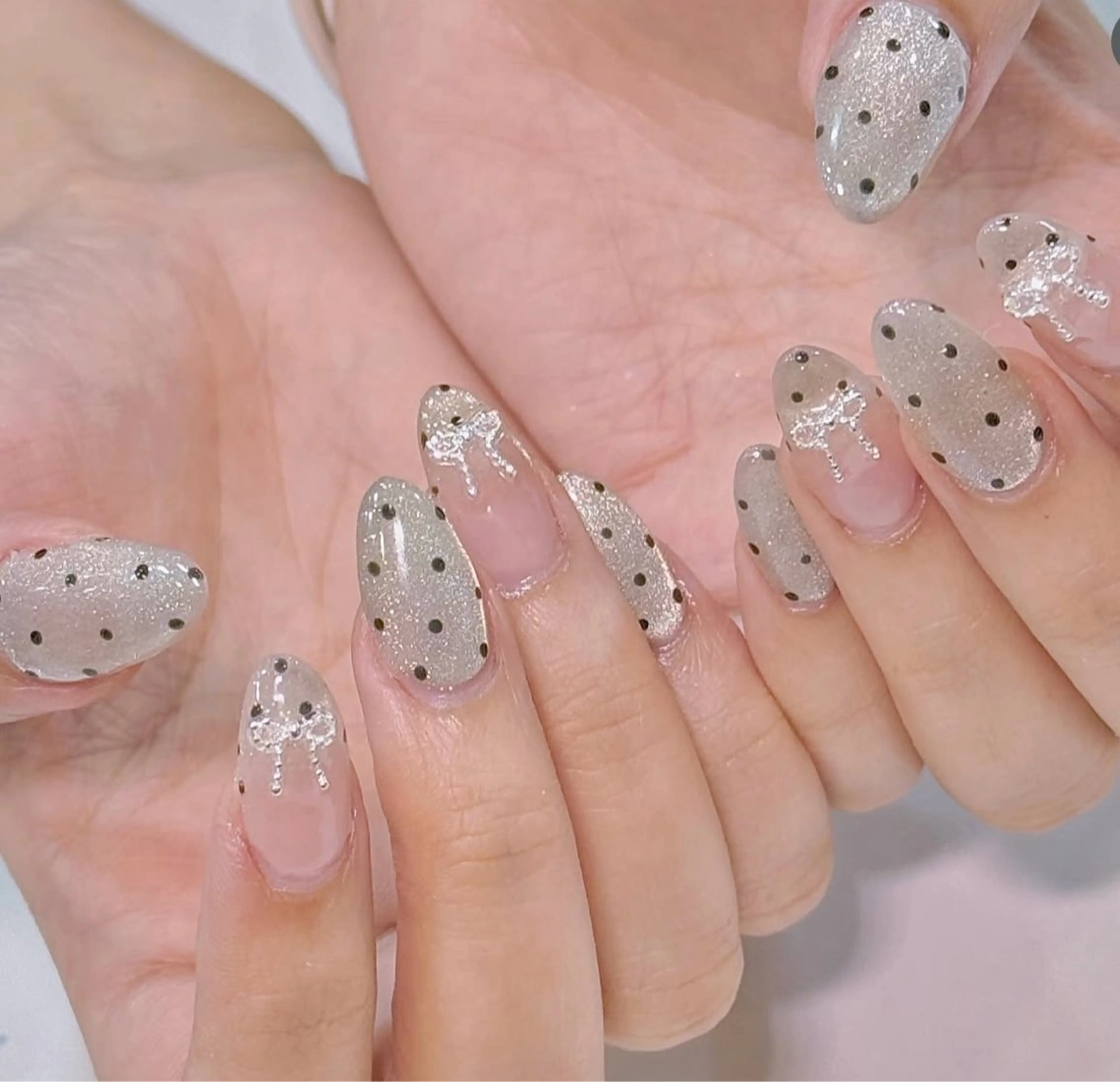 ネイル 韓国ネイル 持ち込み ニュアンスネイル ネイルチップ ハンドネイル TABI ANA.CHUOのネイルデザイン