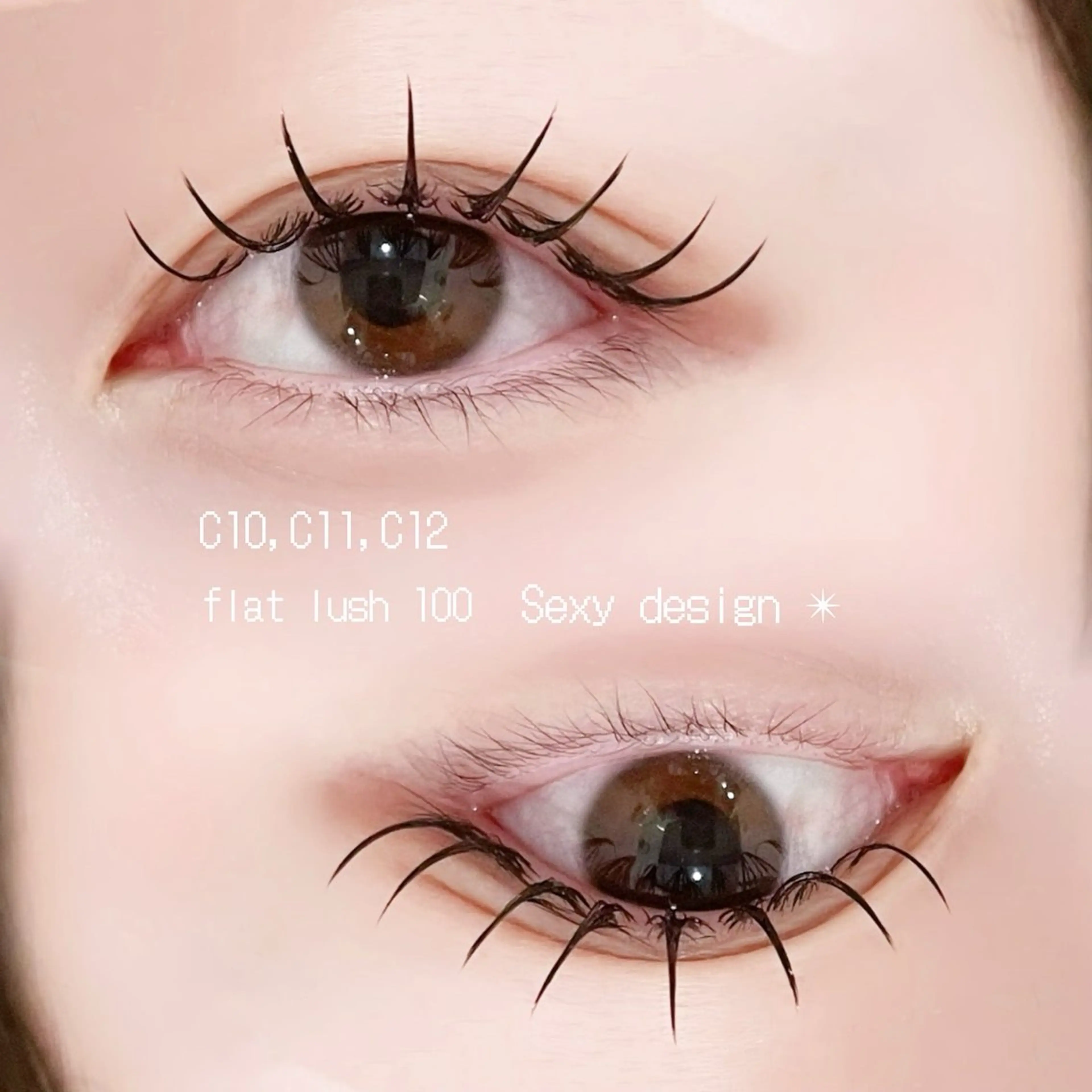 マツエク・マツパ Sacco 栄店 Ayuのマツエク・マツパデザイン