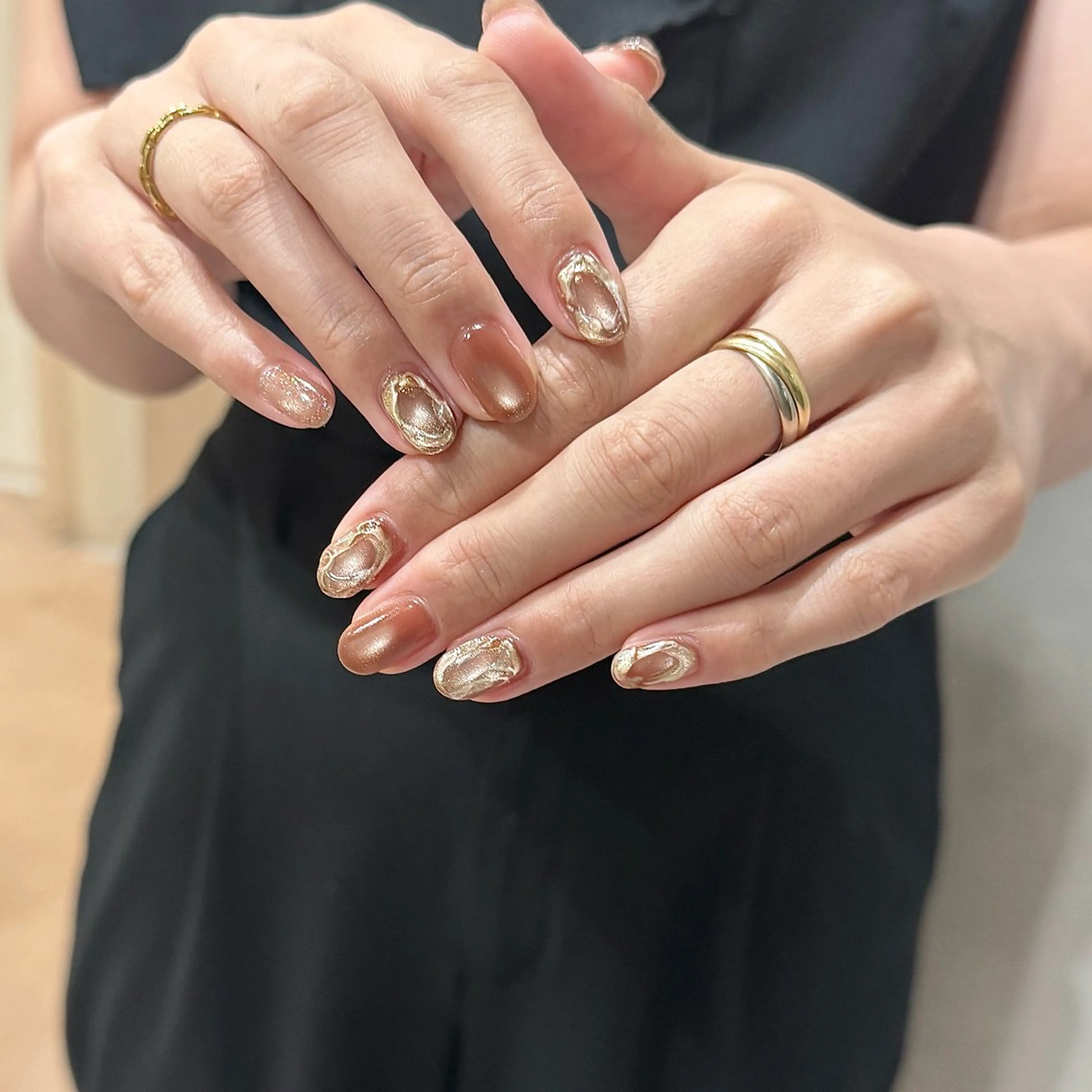 ネイル ハンドネイル NINE_ AKARIのネイルデザイン