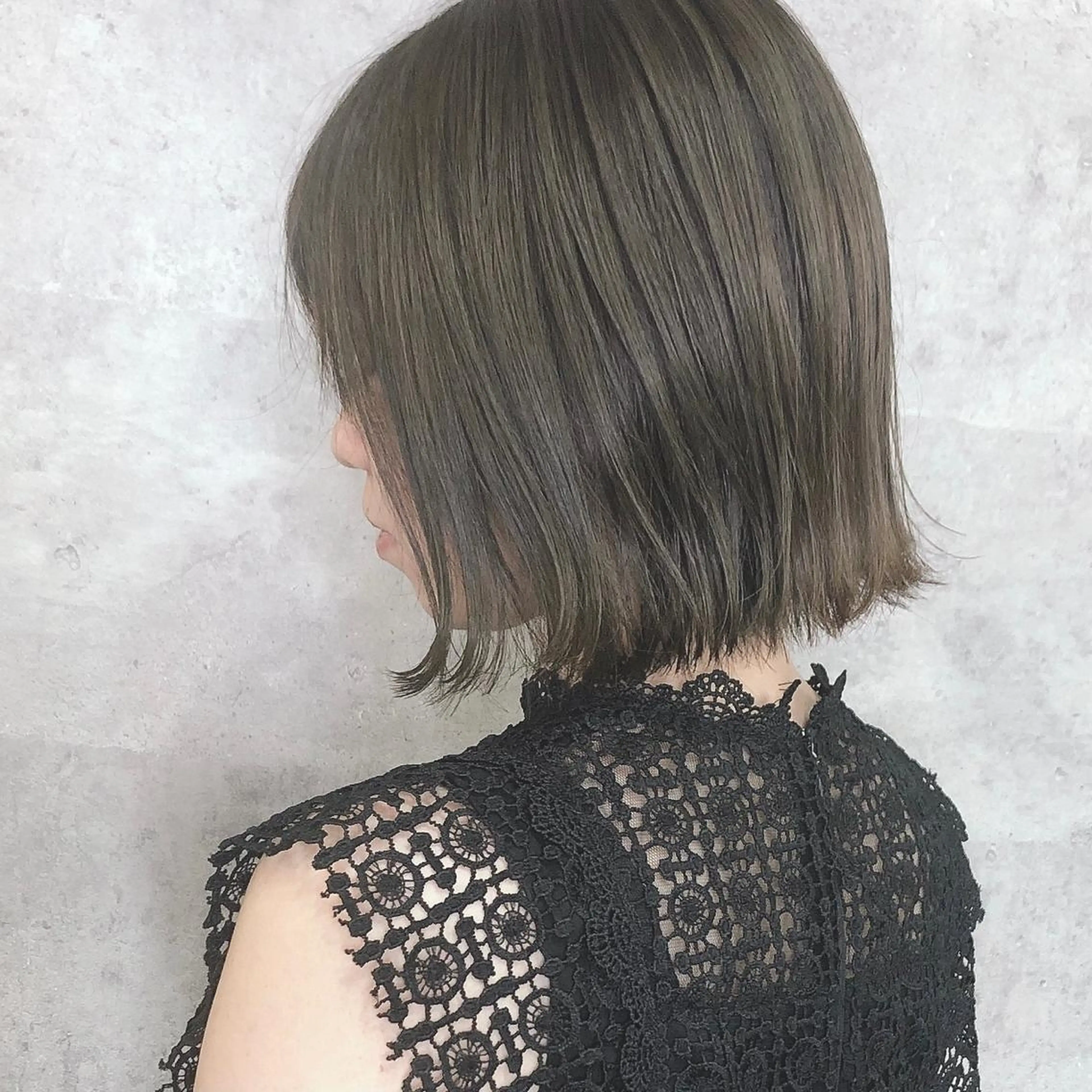 ショート カラー 髪質改善 中川　翔のヘアスタイル