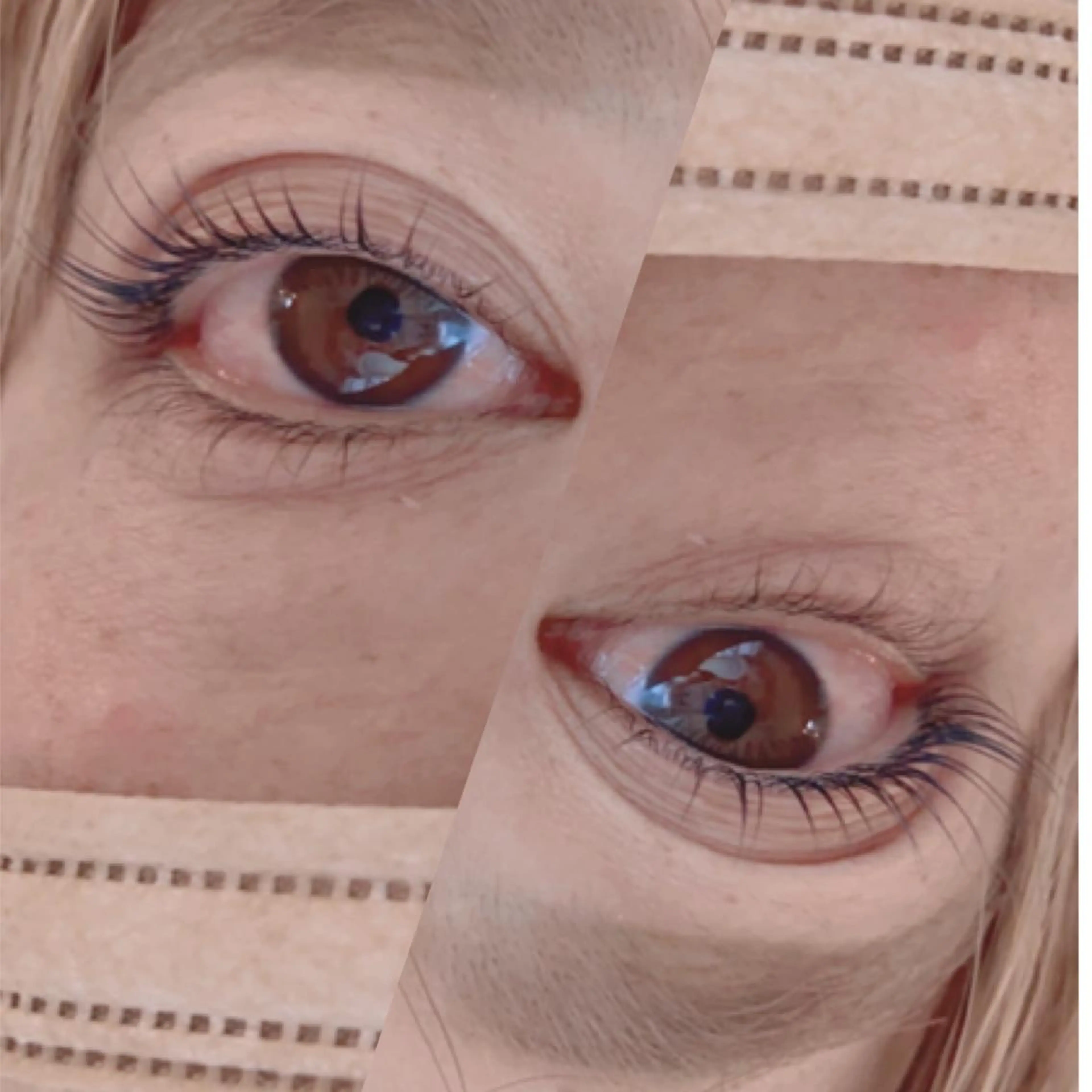 マツエク・マツパ カラーマツエク フラットラッシュ 韓国風マツエク パリジェンヌラッシュリフト まつげパーマ オーダーメイドまつげ ＆まゆげ.RIKAのマツエク・マツパデザイン