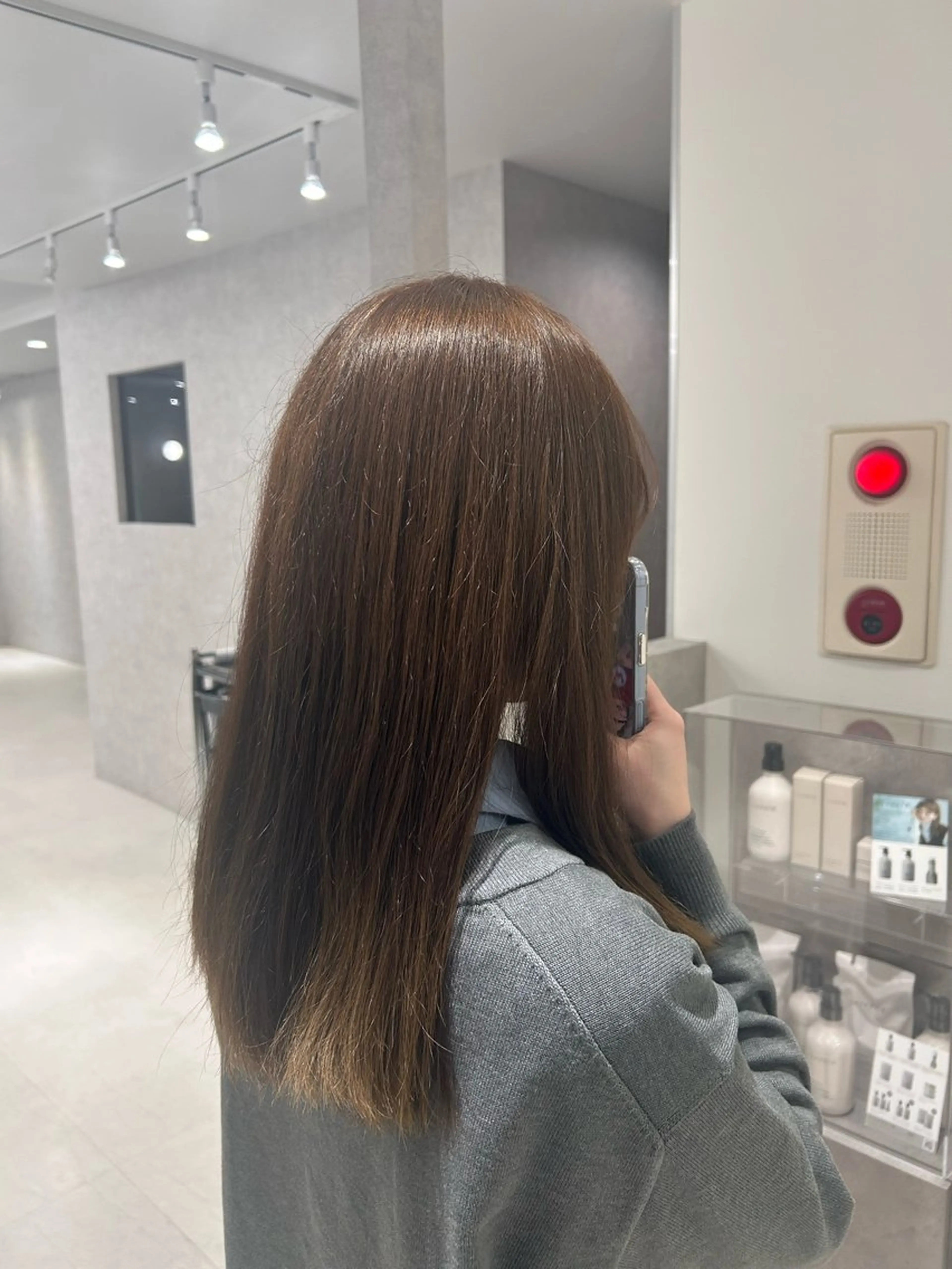 カラー ブラウンカラー 透明感カラー ナチュラルブラウン CODE.LINE鳥取店所属・松本 メリーユミのヘアスタイル