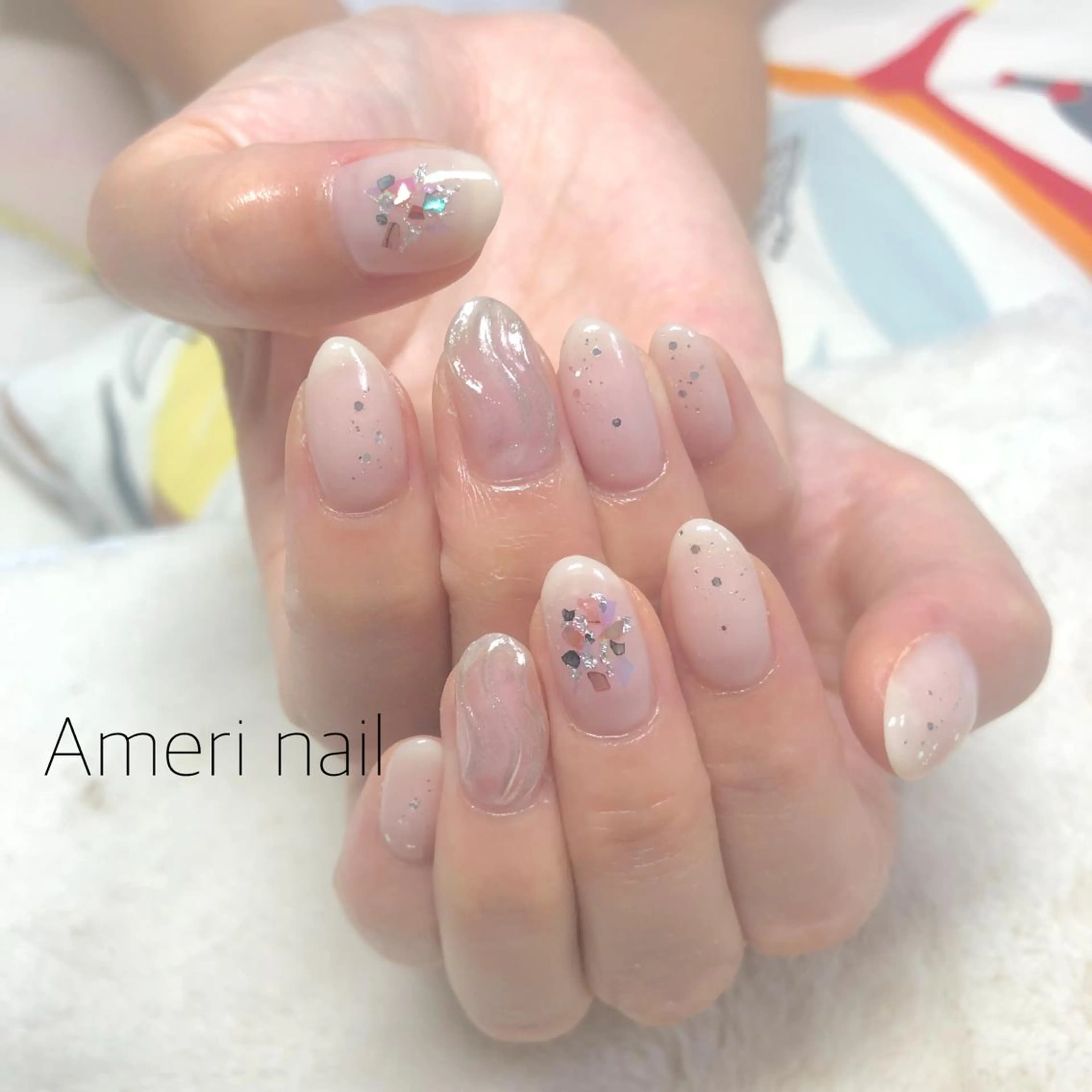 ネイル ハンドネイル Ameri nail /UKIのネイルデザイン