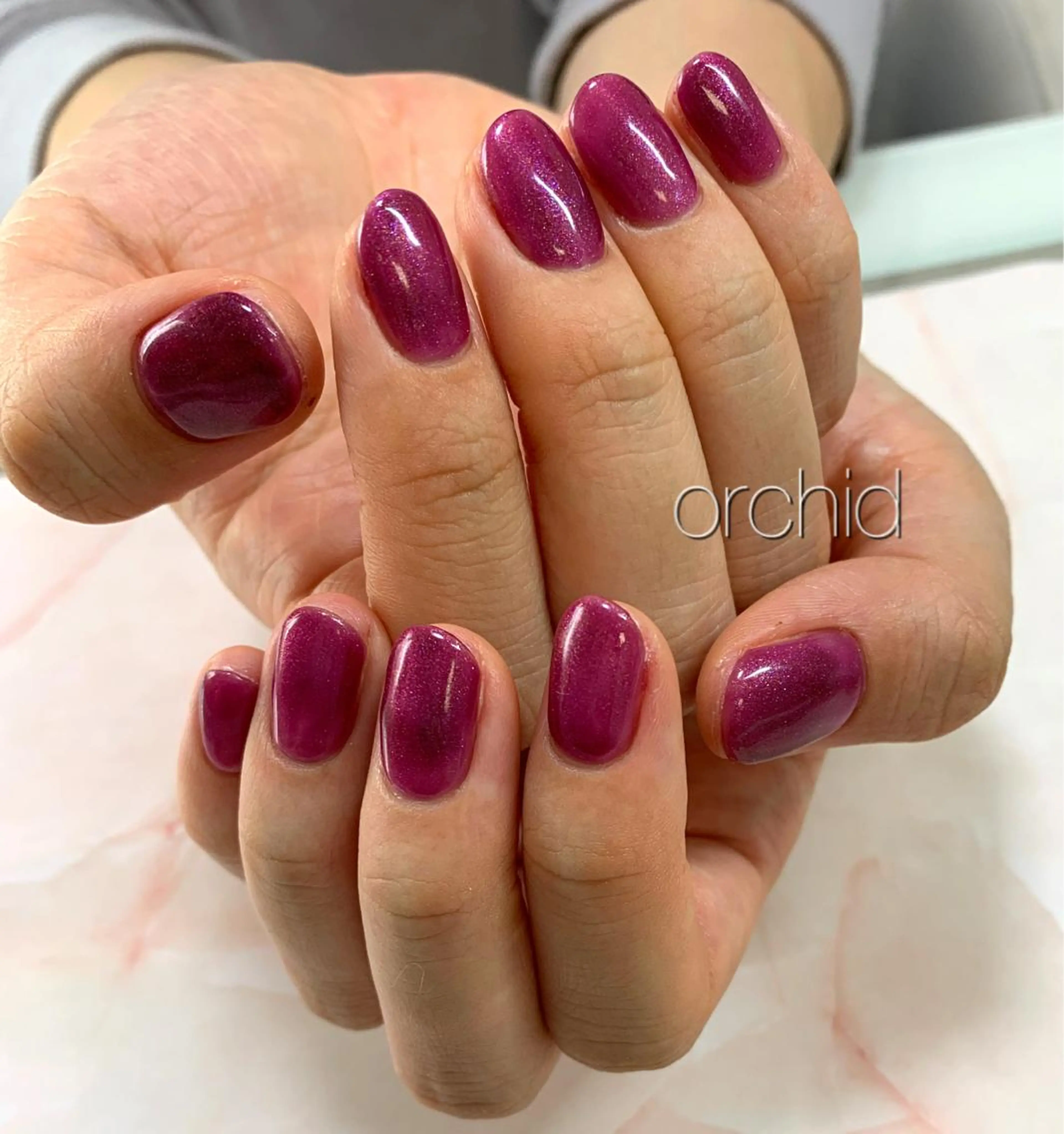 ネイル orchid ♡オーキッドのネイルデザイン