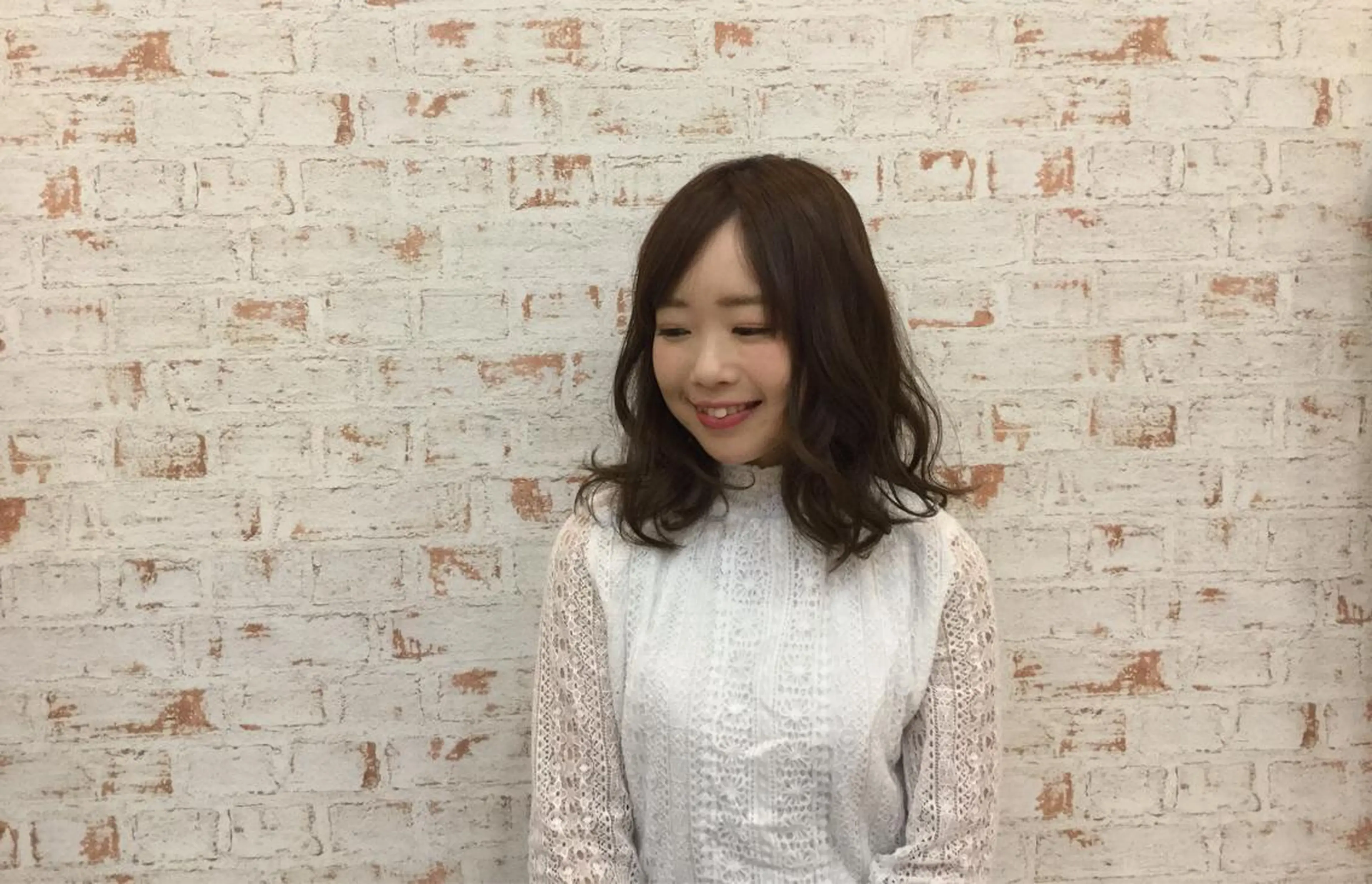 セミロング カラー パーマ ヘアアレンジ KAIzen. tomoのヘアスタイル
