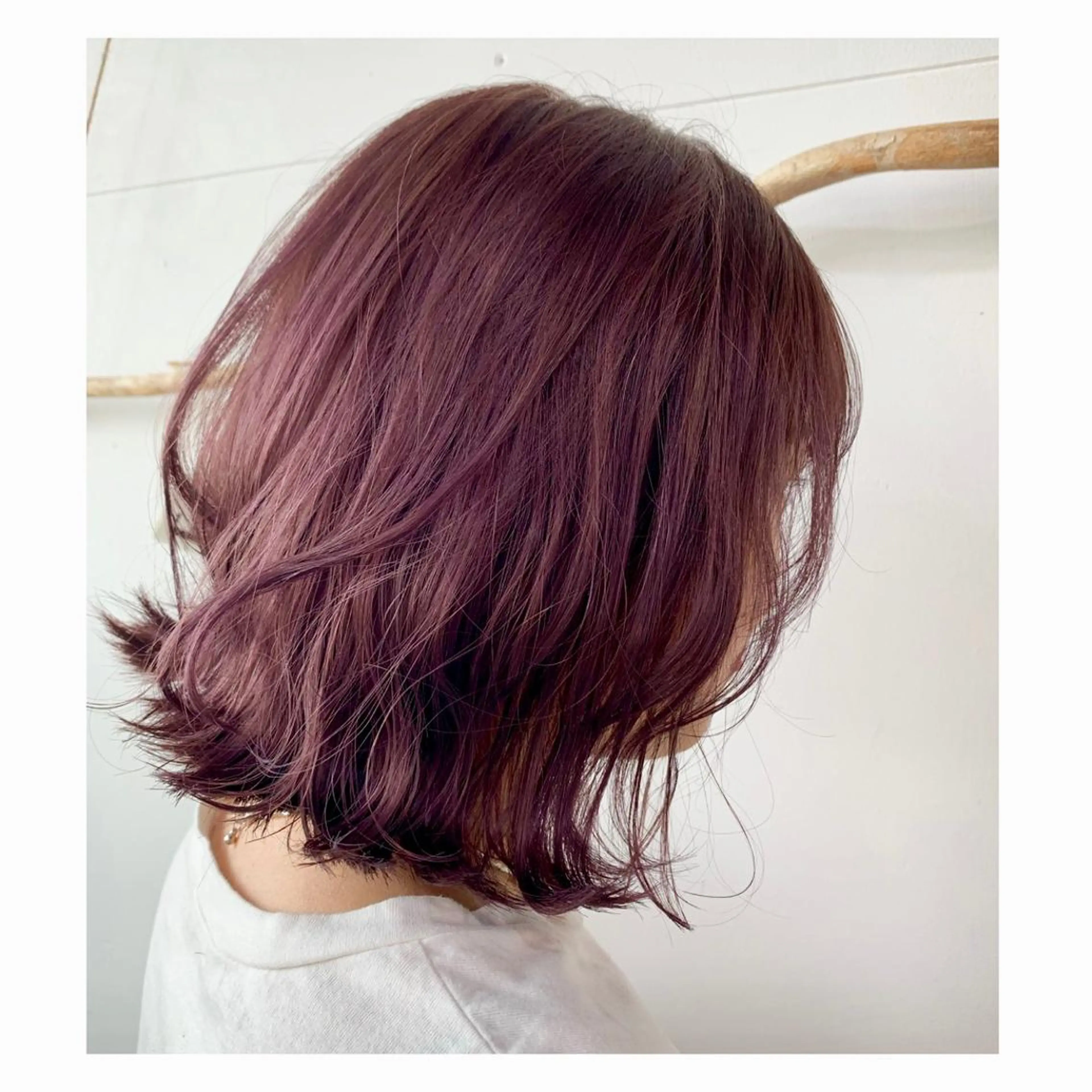 ミディアム カラー RINKA 琳茄のヘアスタイル