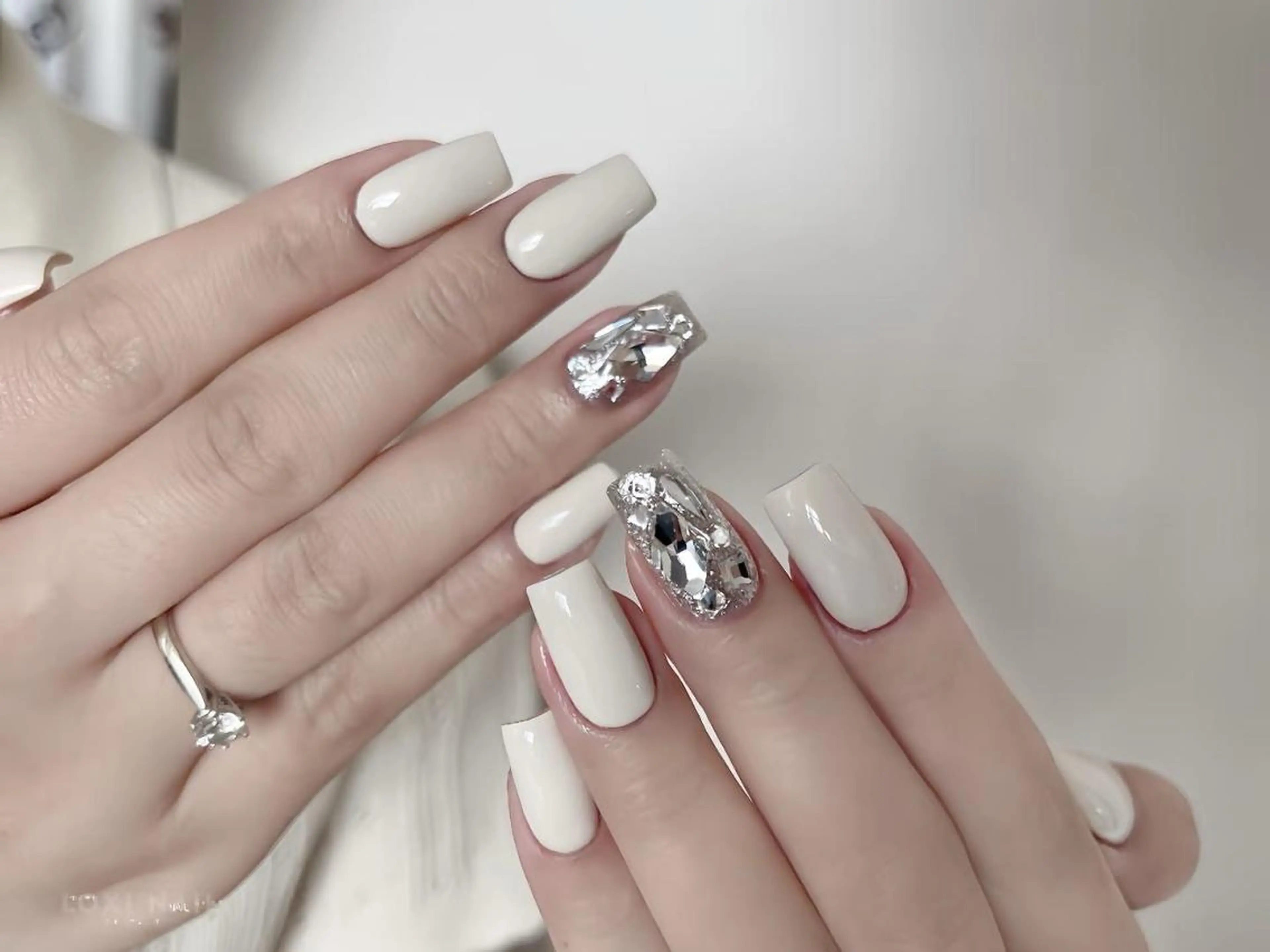 ネイル ジェルネイル オフィスネイル ワンカラーネイル ショートネイル シンプルネイル ハンドネイル 🎀Sense Nail新宿店🎀のネイルデザイン