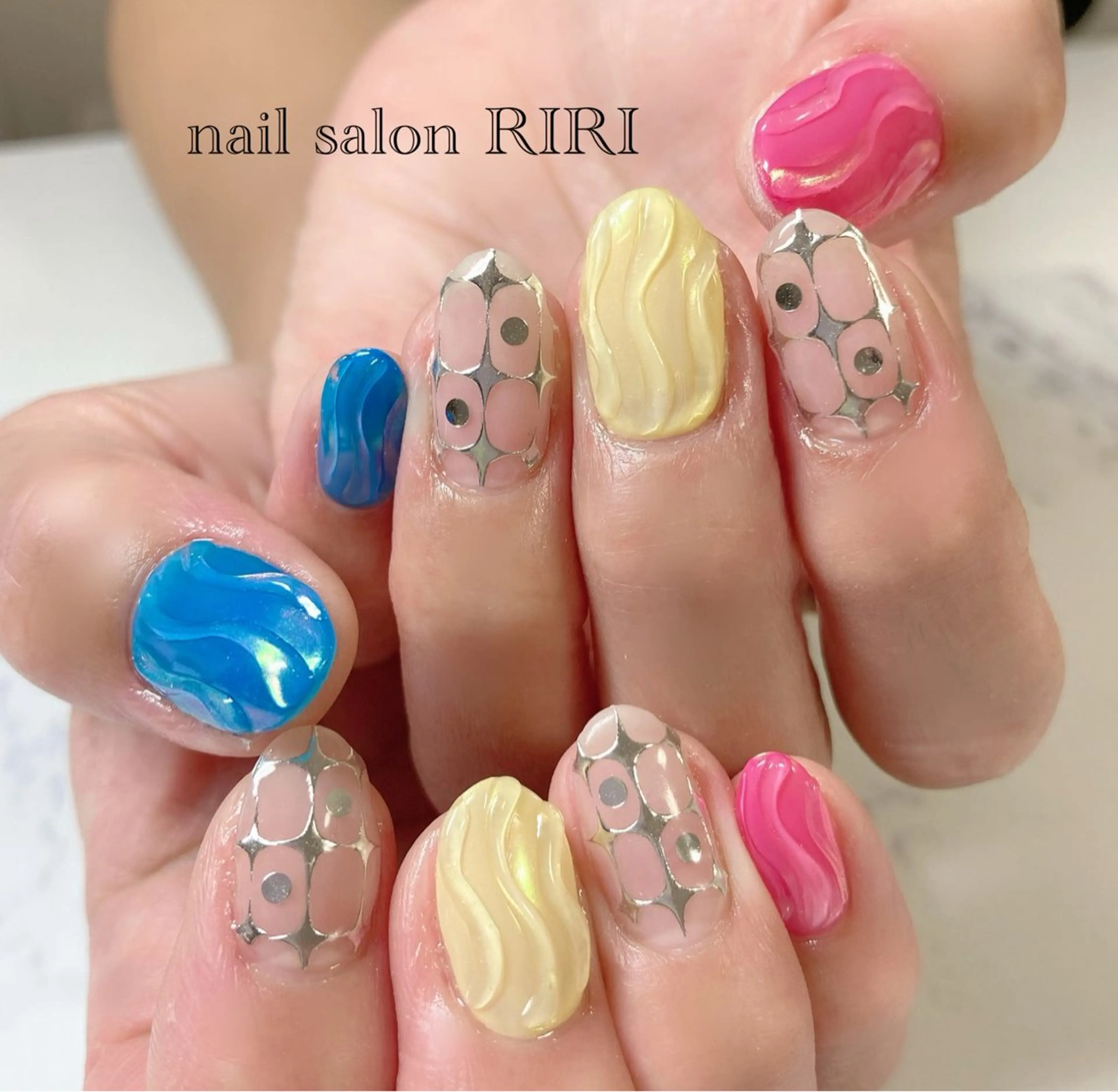 ネイル 夏ネイル private  nail  salon RIRI所属・RIRI リリのネイルデザイン