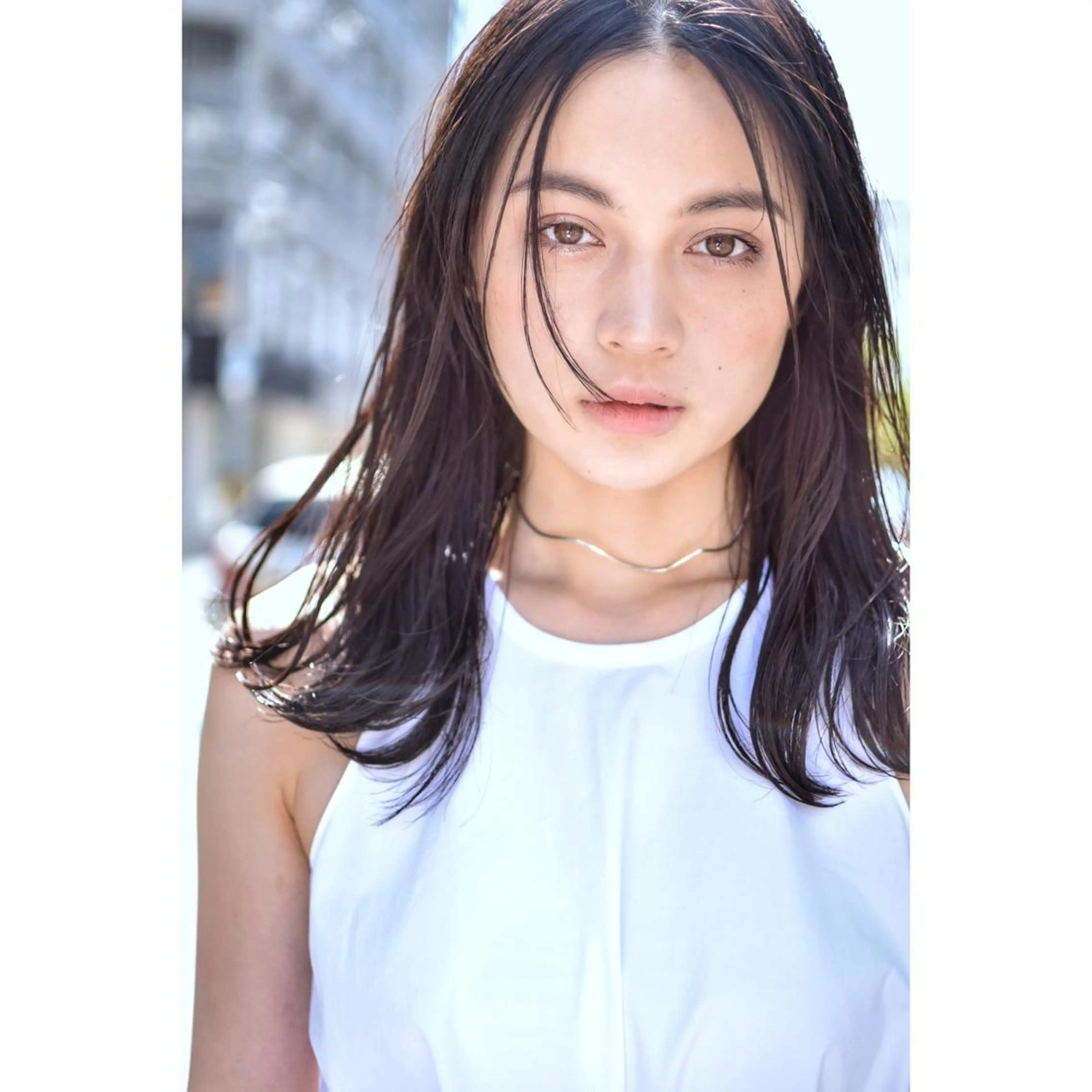 ロング カラー パーマ カット ヘアカラー トリートメント 南堀江🌿パーマ Tetsu【テツ】のヘアスタイル