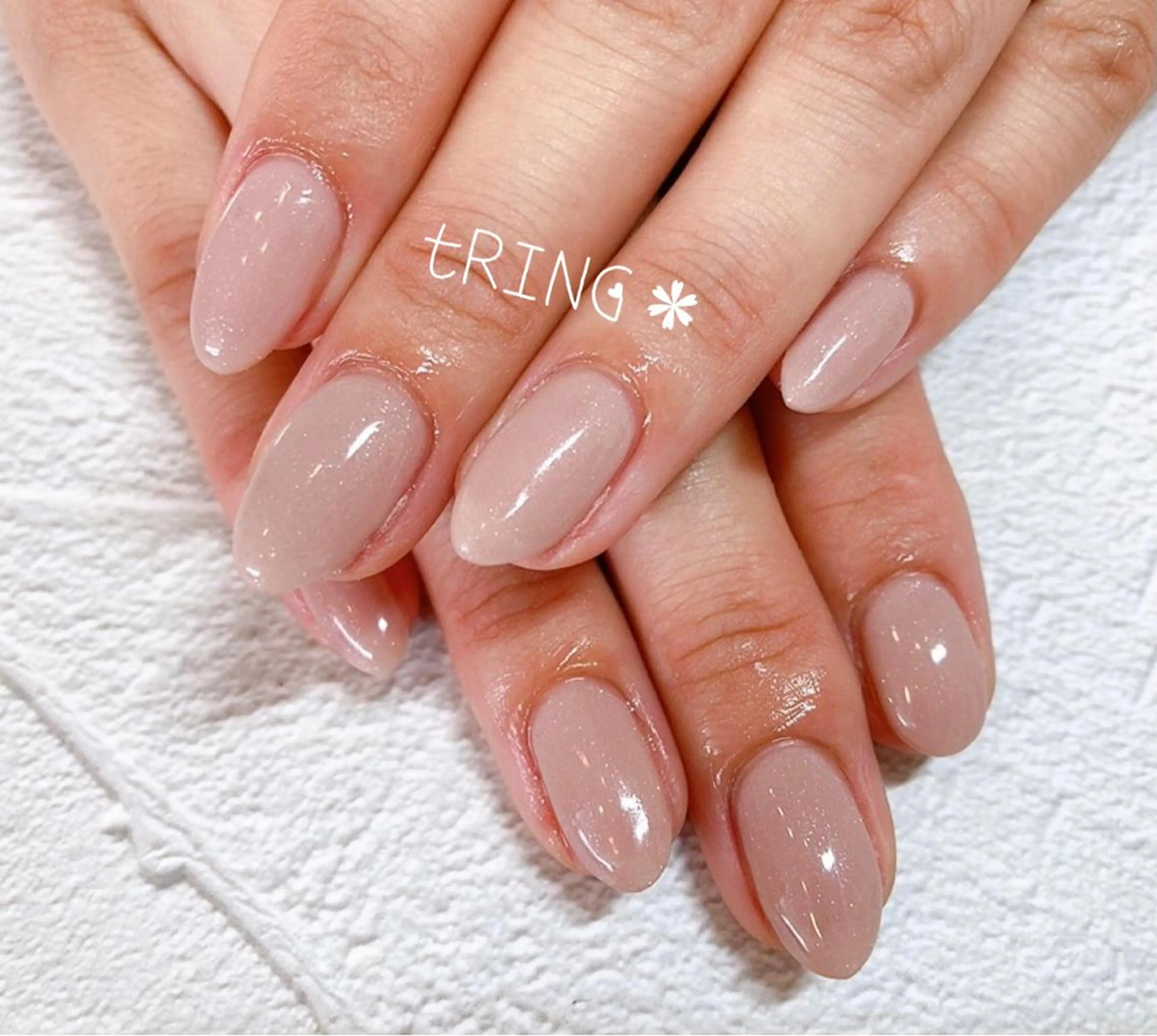 ネイル ハンドネイル tRING＊ しいの木台のネイルデザイン