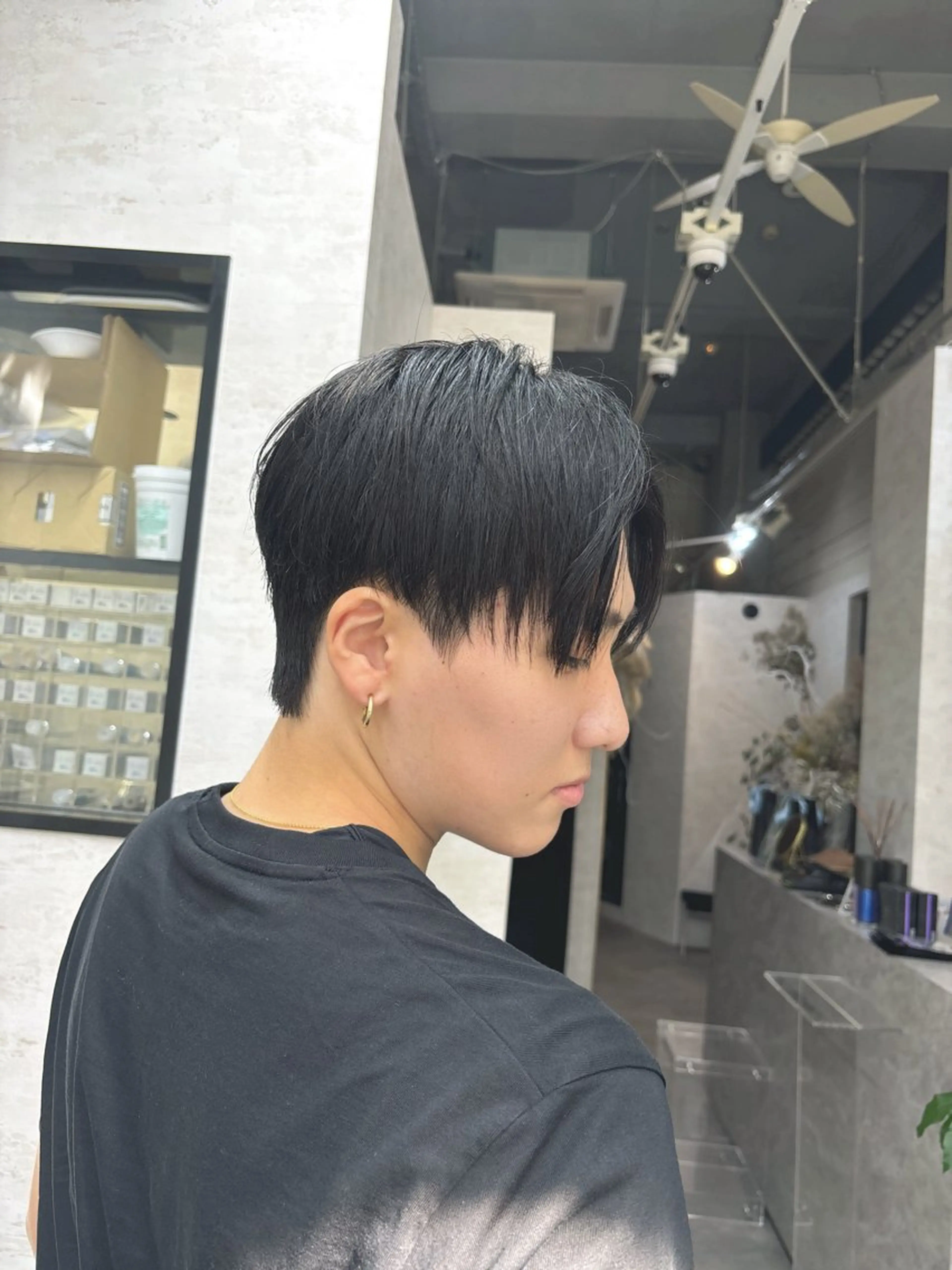 メンズ メンズ韓国風 エクステ/メンズ/レ イヤー/Myuukaのヘアスタイル